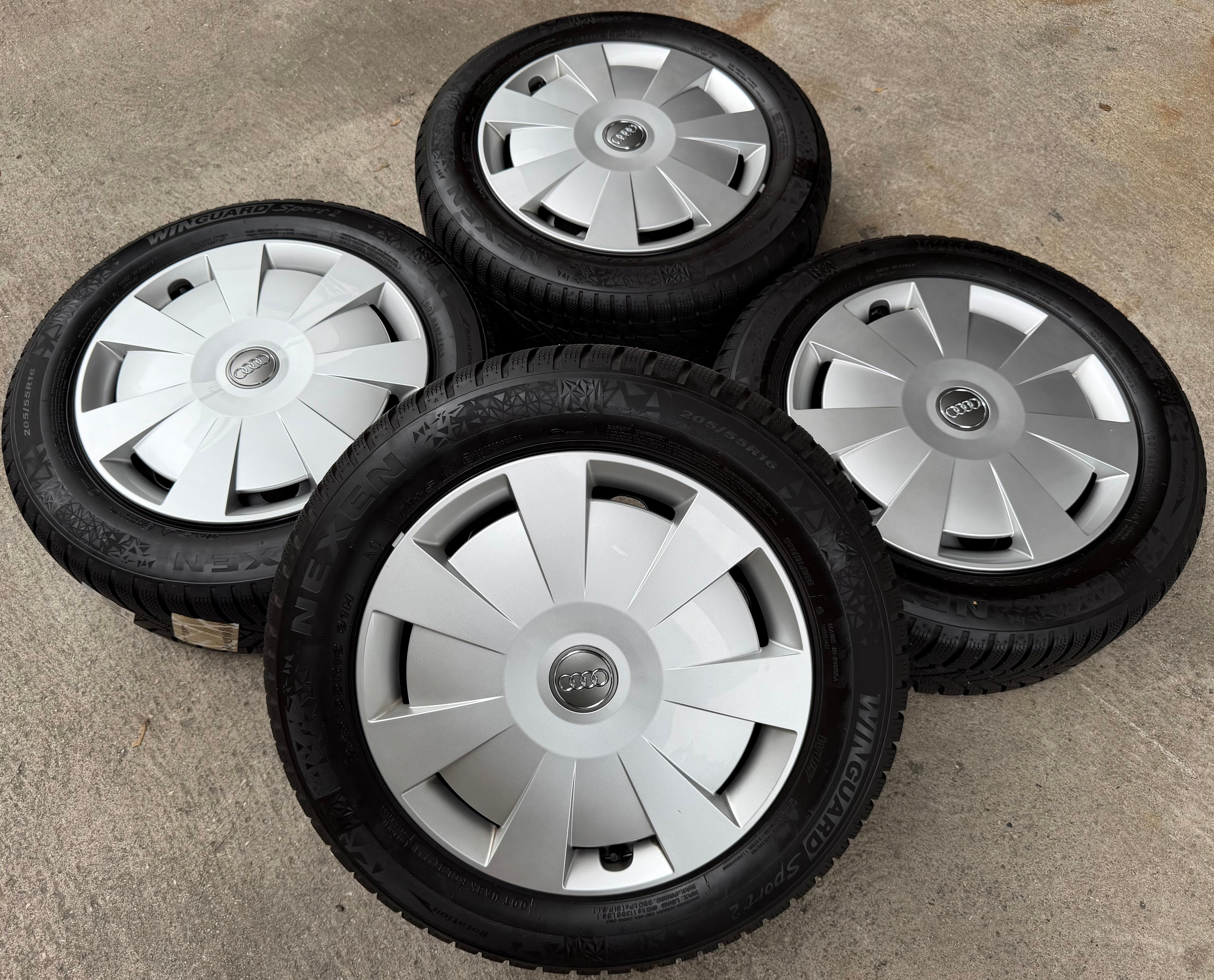 4 Winterräder Audi A3 8V Sportback Cabrio  205/55R16 91H Nexen 8V0601027A 2023