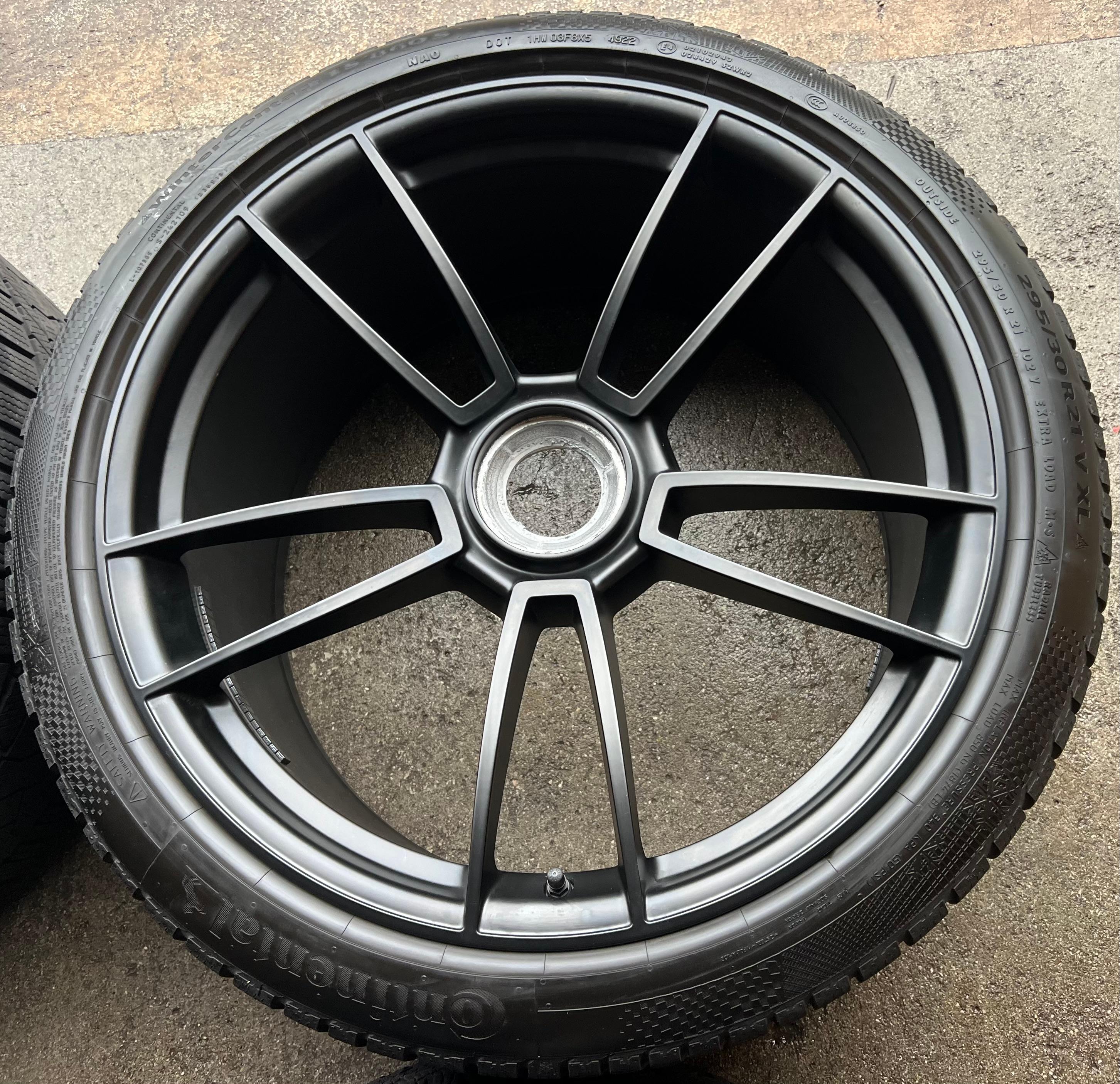 4 ORIGINAL 20" 21" ALU WINTERRÄDER PORSCHE 911 992 GTS ZENTRALVERSCHLUSS CENTERLOCK