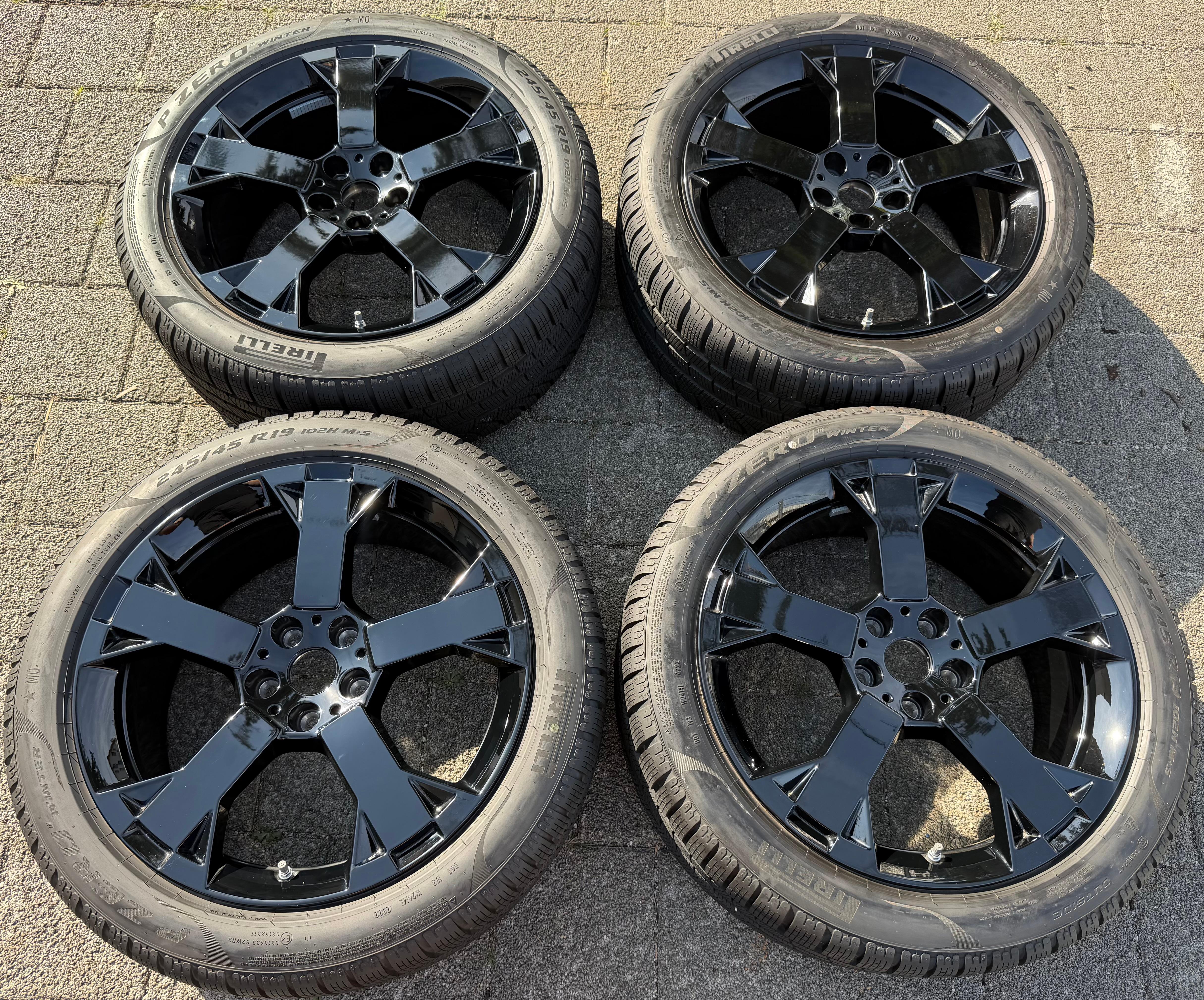 4 Original 19" Alu Winterräder Mini Countryman U25 5A269E6 245/45R19 102H Pirelli JCW 948