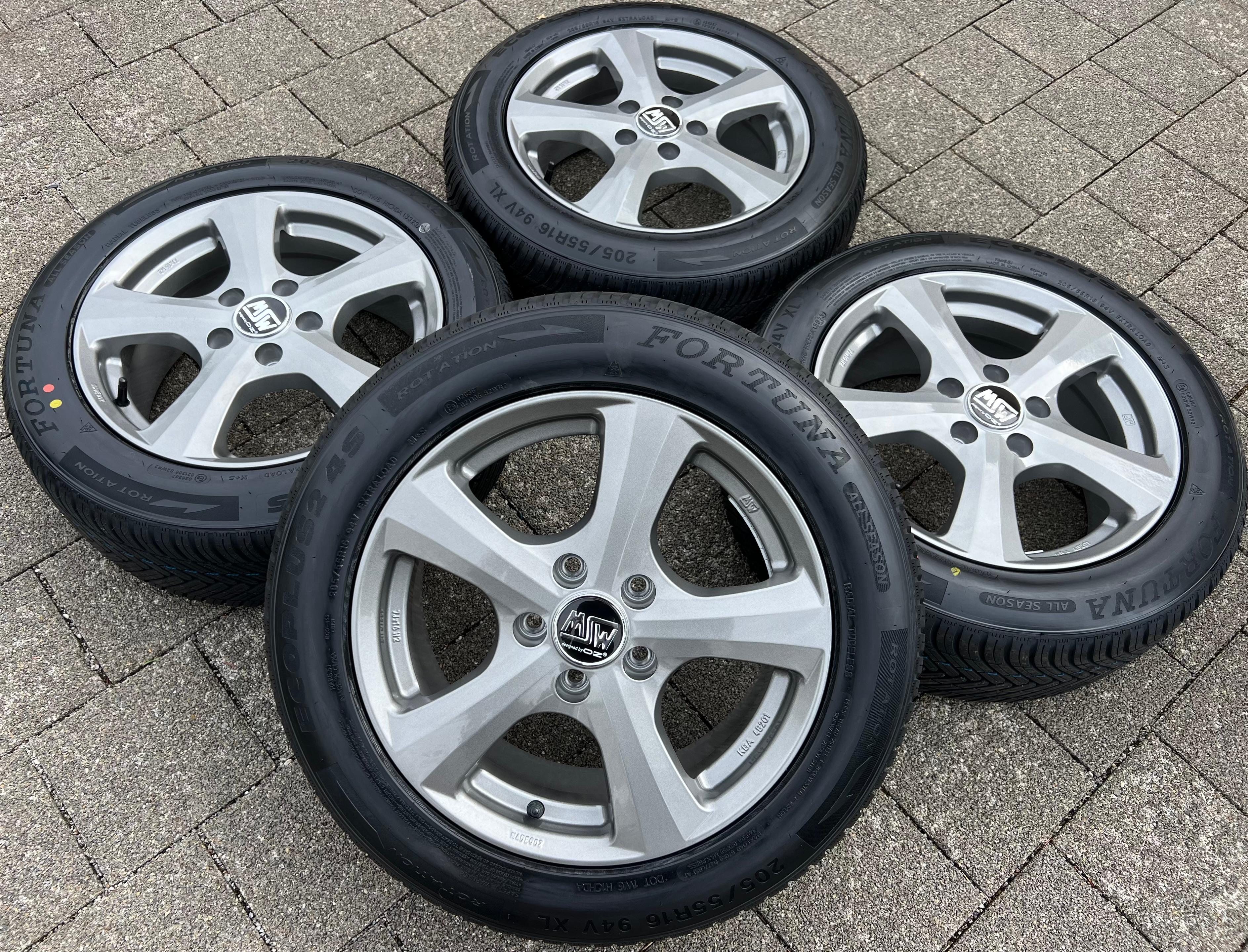 ALU GANZJAHRESRÄDER AUDI A3 SEAT LEON SKODA OCTAVIA VW CADDY GOLF PASSAT TOURAN4