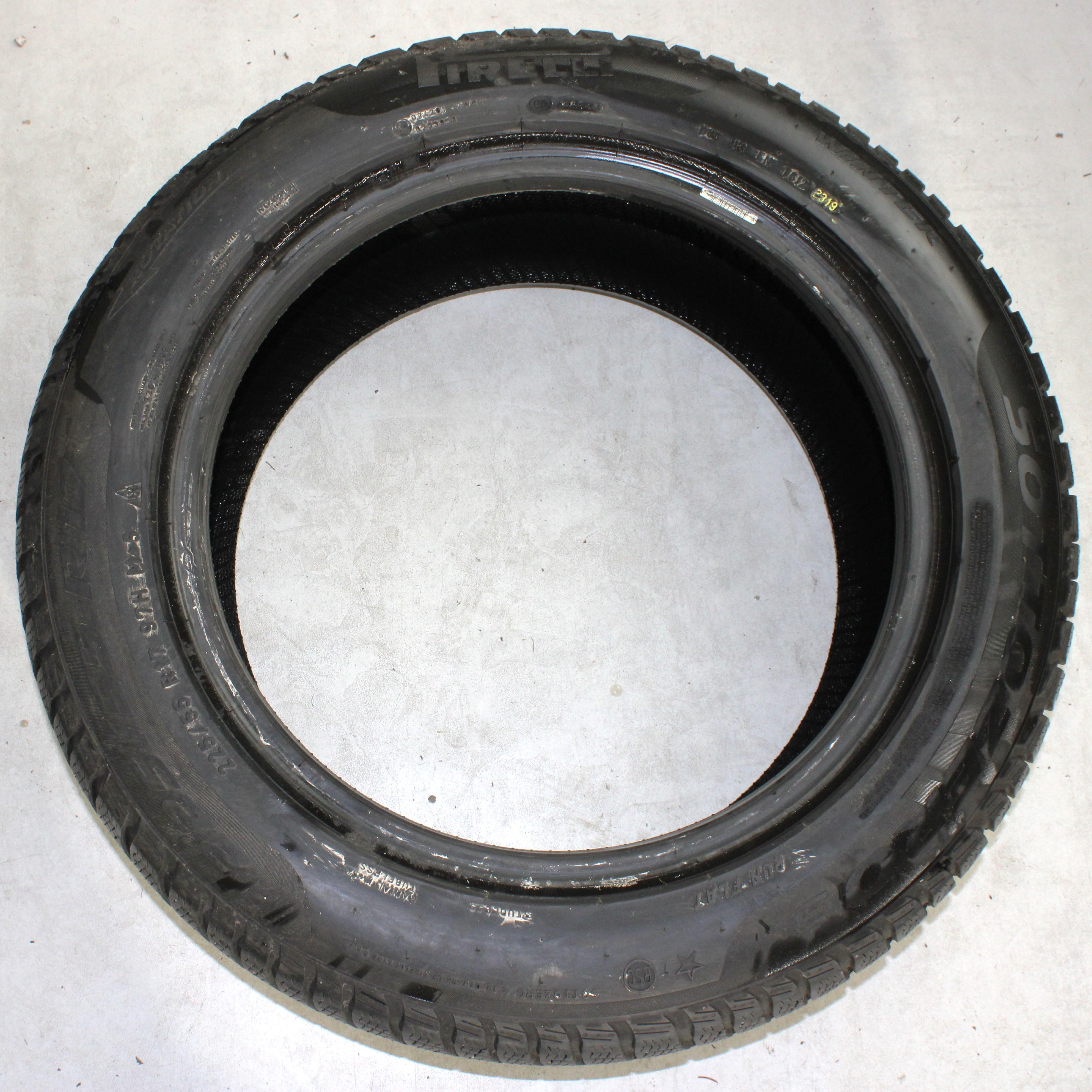 2 x 225/55R17 97H Winterreifen Pirelli Sottozero 3 * Runflat 5,5-6mm 2019