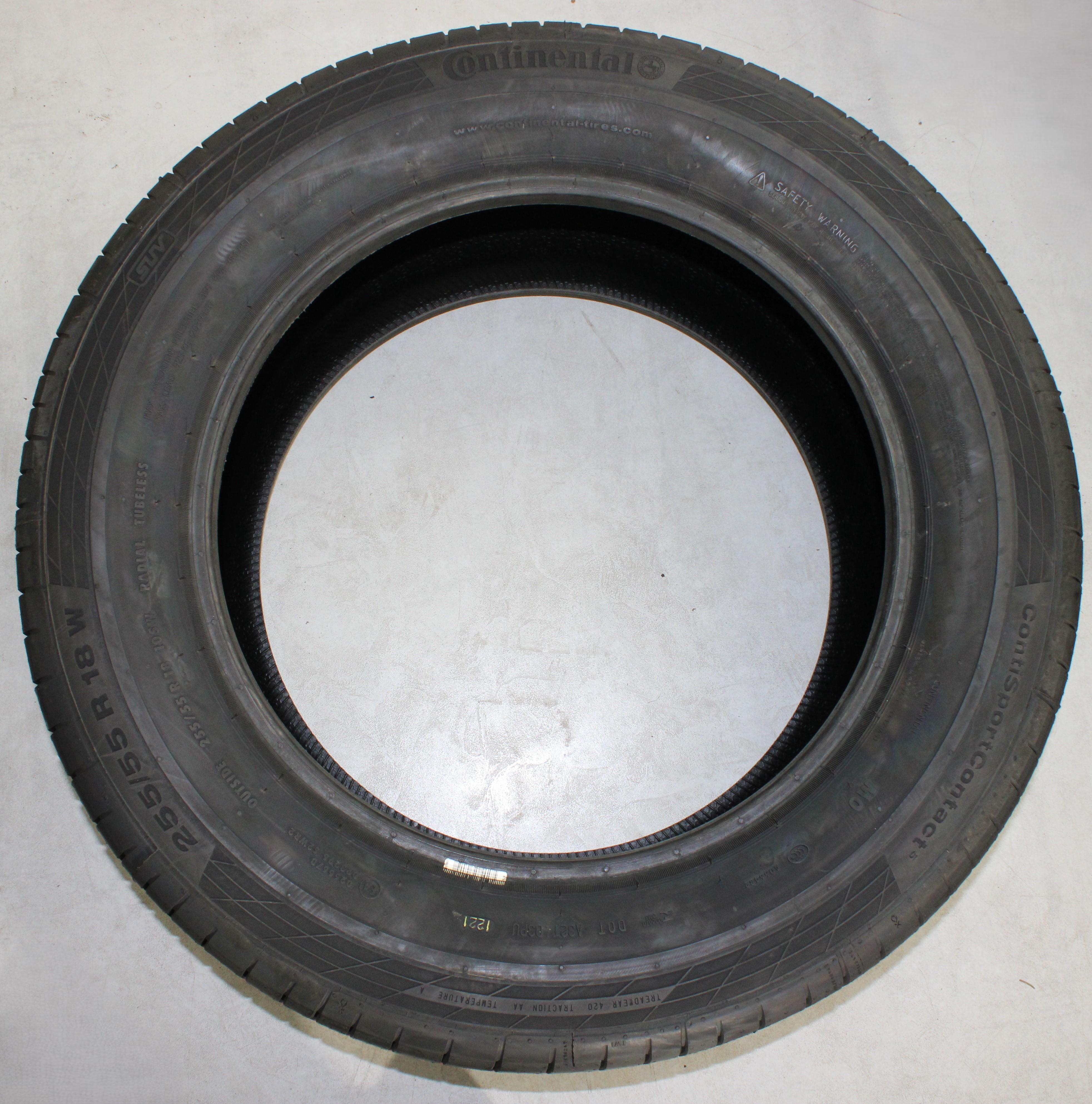 4 neumáticos de verano Continental Sport Contact 5 MO, 255/55R18 105W, nuevos, 2021