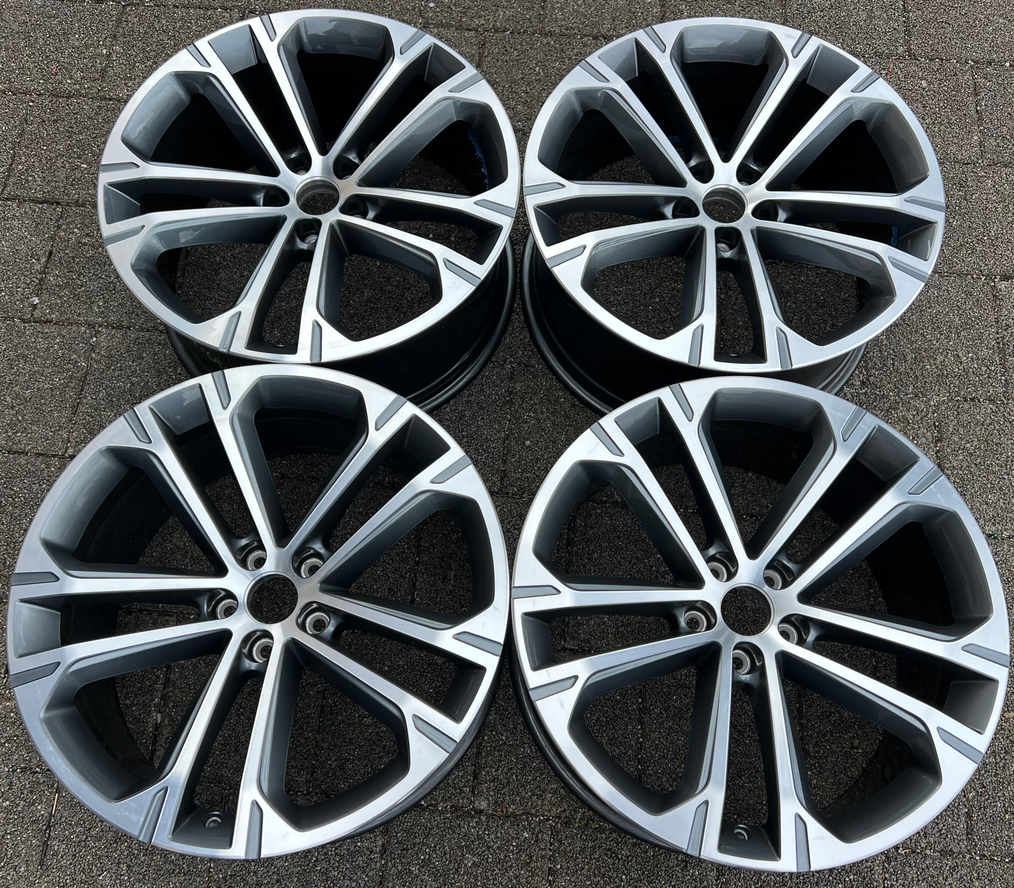 4 ORIGINAL 20" ALUFELGEN FELGEN AUDI Q7 SQ7 4M 9x20 ET28 4M0601025EA FREIHAUS