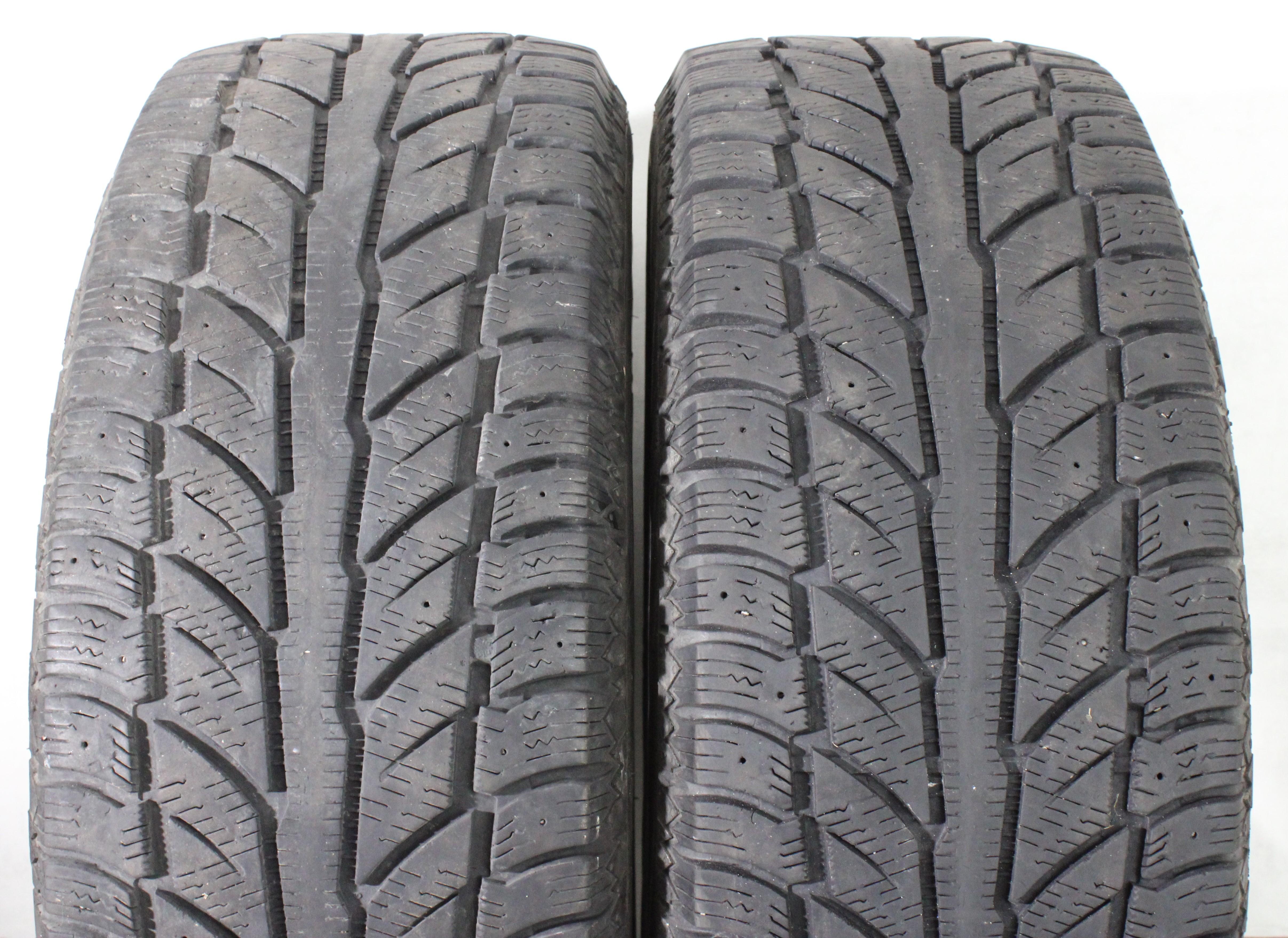 2 x 265/60R18 110T Winterreifen Cooper Weather-Master WSC in der Mitte 5,5mm und auf den Schultern 6-6,5mm. 2024