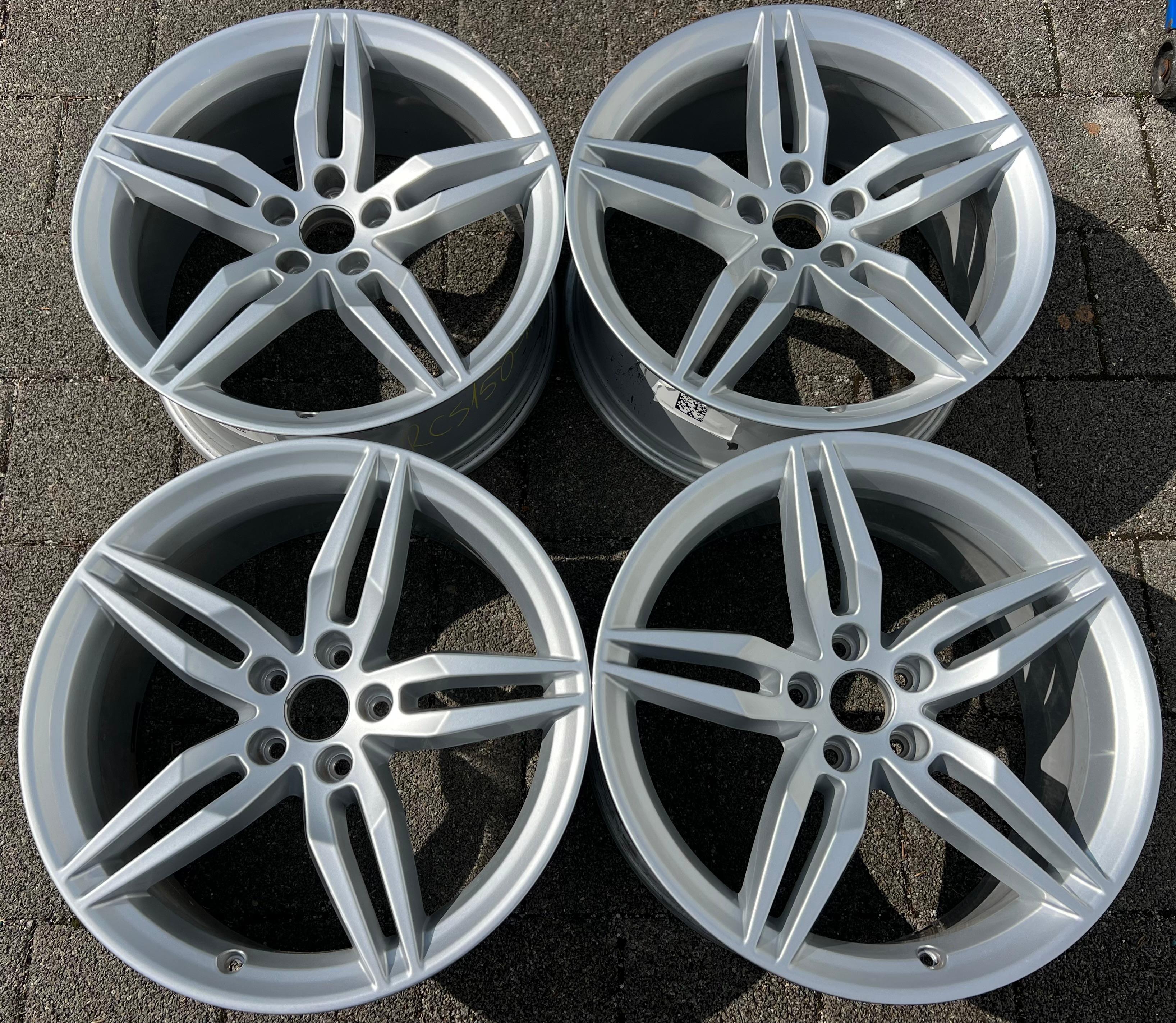 4 ORIGINAL 19" ALUFELGEN FELGEN AUDI A5 S5 F9 8W 8W0601025AM 8,5x19 ET32 FREIHAUS