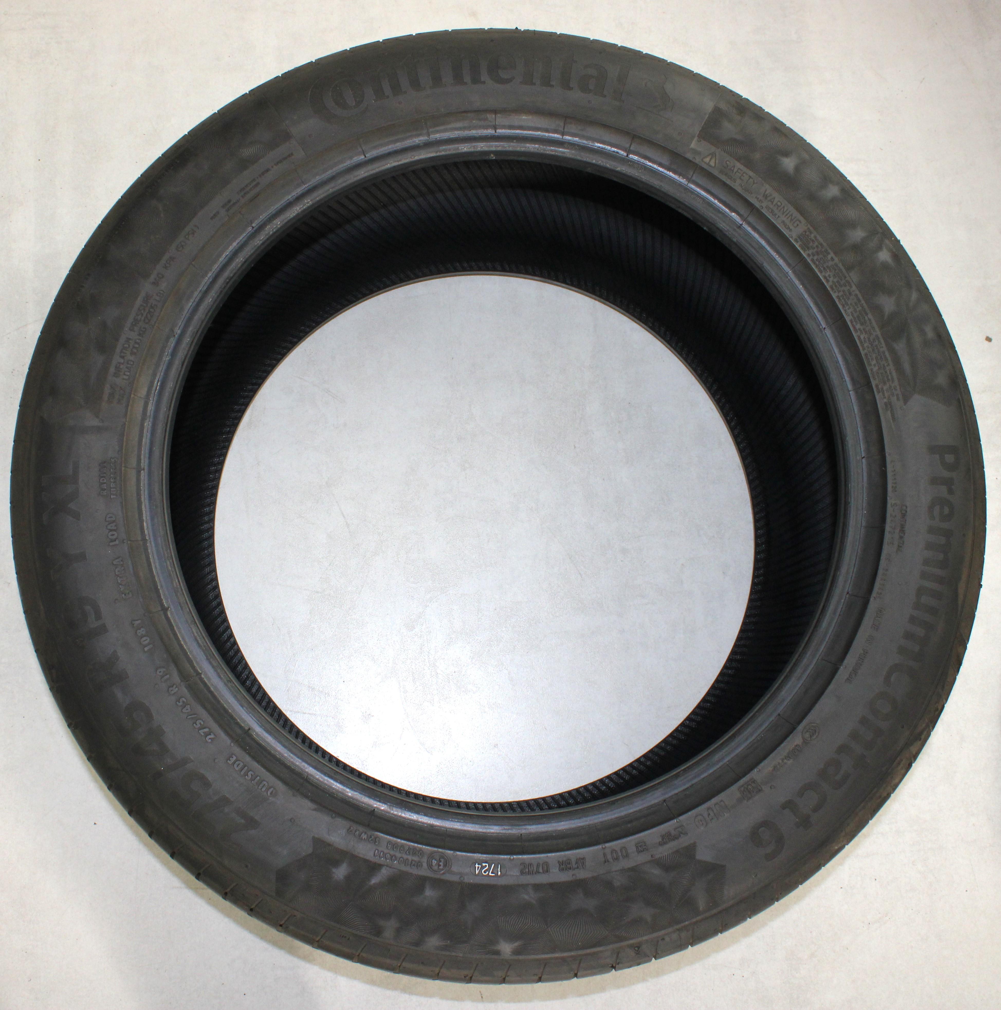 1 neumático de verano 275/45R19 108Y Continental Premium Contact 6 NFO 6,5-7 mm 2024 XL