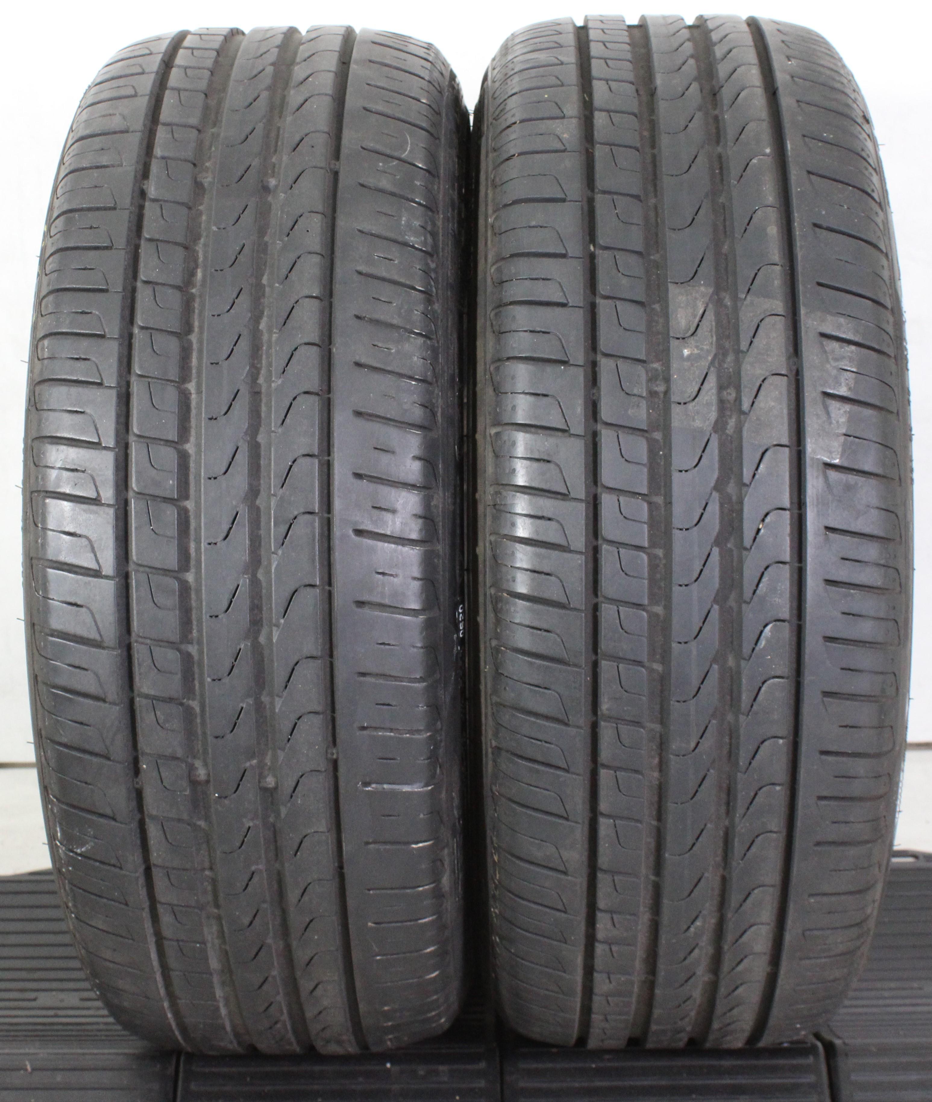 2 x 225/40R18 92Y Sommerreifen Pirelli Cinturato P7 Runflat 1x5,5-6mm/1x6-6,5mm 2020/2022 *