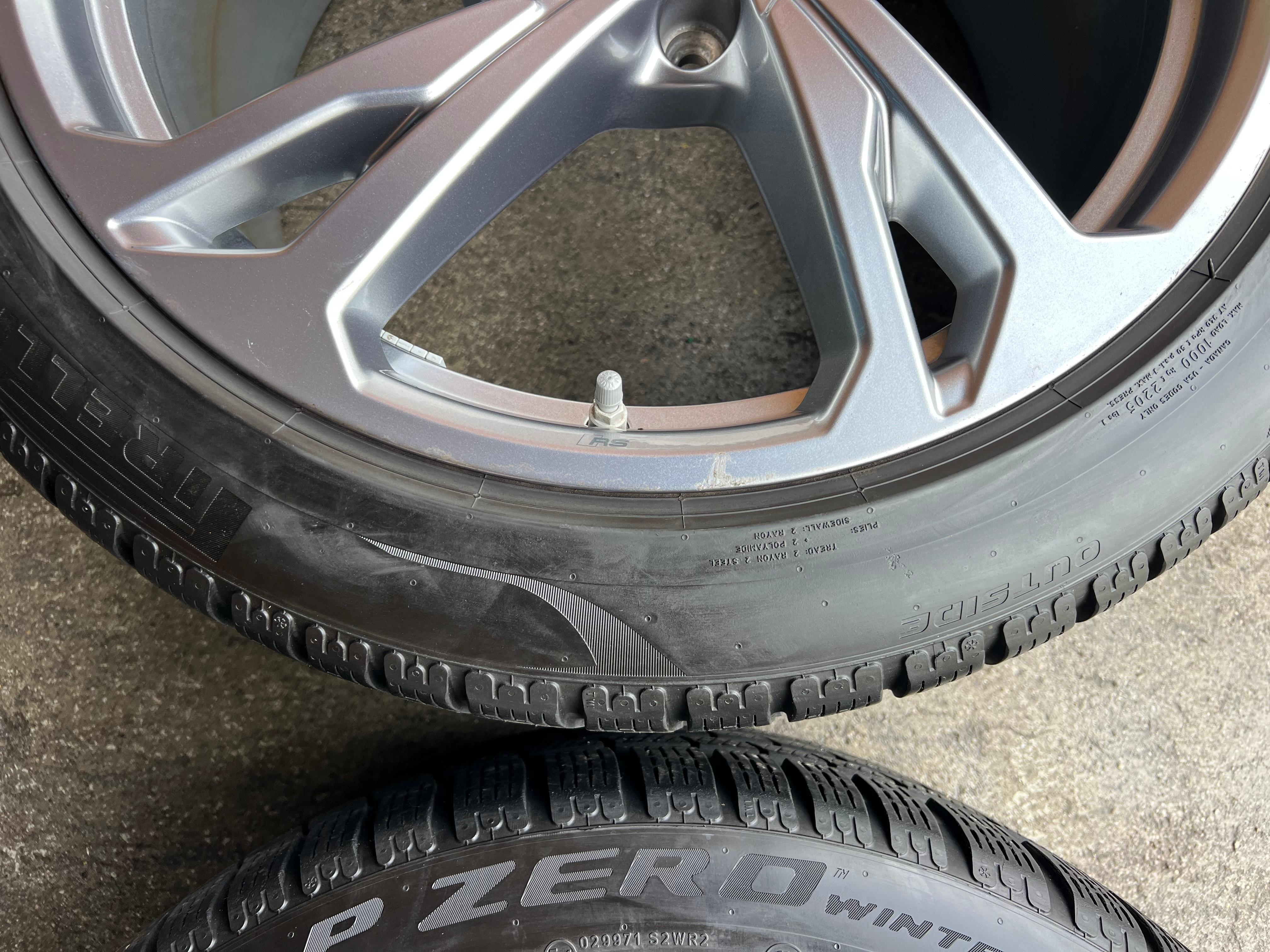 4 ORIGINAL 20" ALUFELGEN AUDI E-TRON GT RS 4J3601025AN 4J3601025AP RDKS