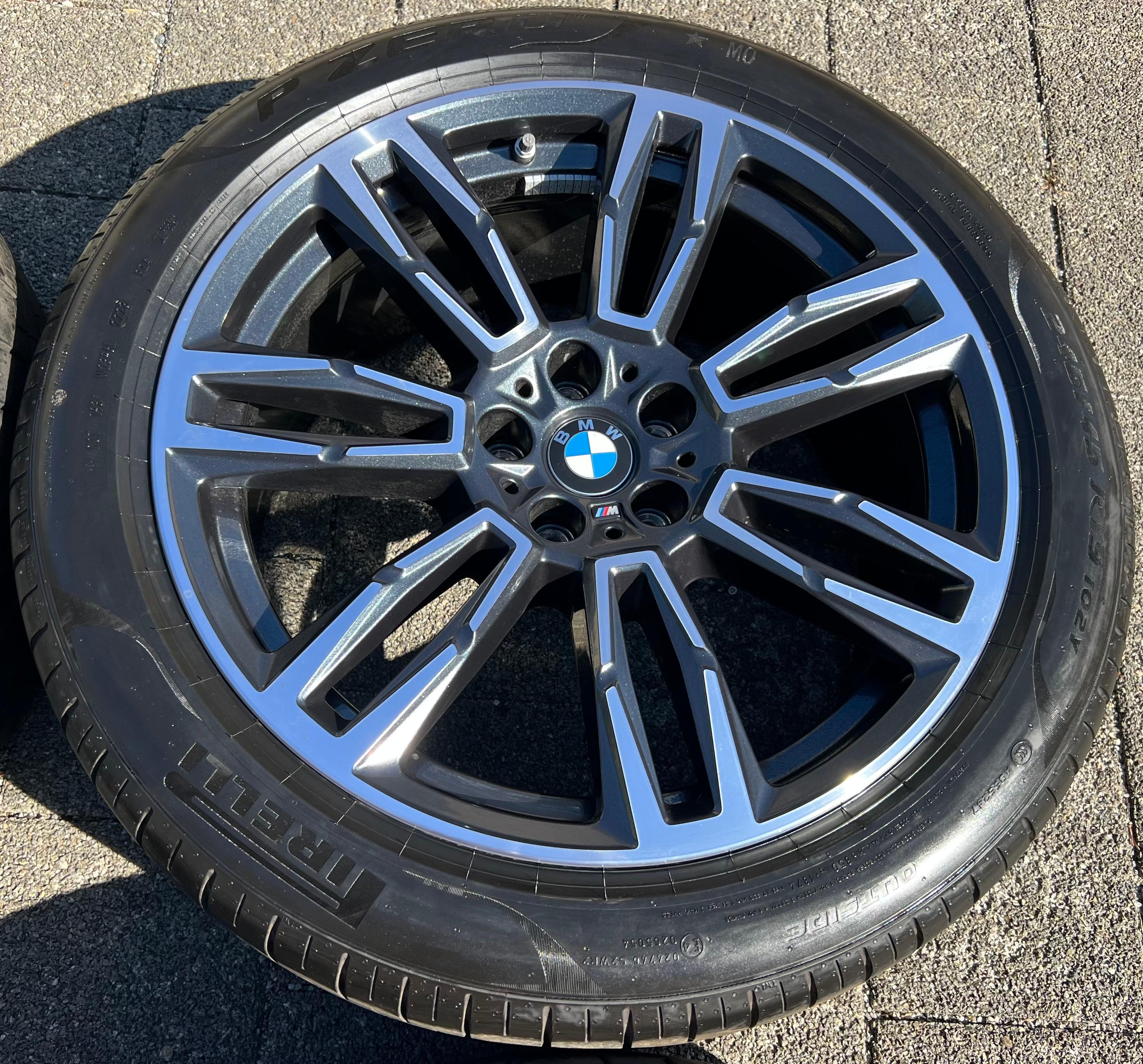 4 ORIGINAL 19" ALU SOMMERRÄDER BMW 5ER REIHE i5 G60 G61 STYLIN M935 PIRELLI 2023 FREIHAUS