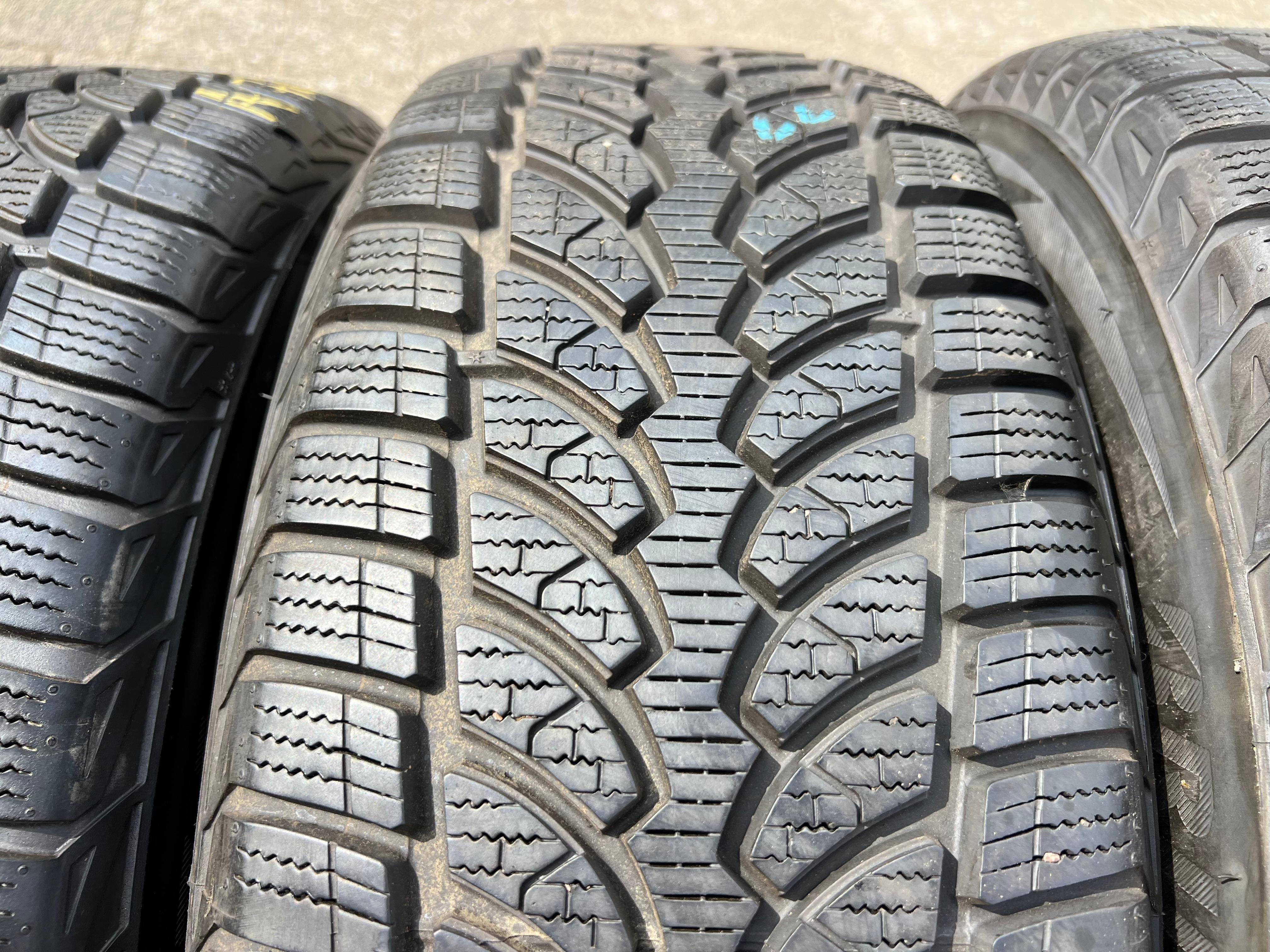 4 ORIGINAL 16" ALU WINTERRÄDER AUDI A6 4G 4G1 225/60R16 98H 7,5-8MM FREIHAUS