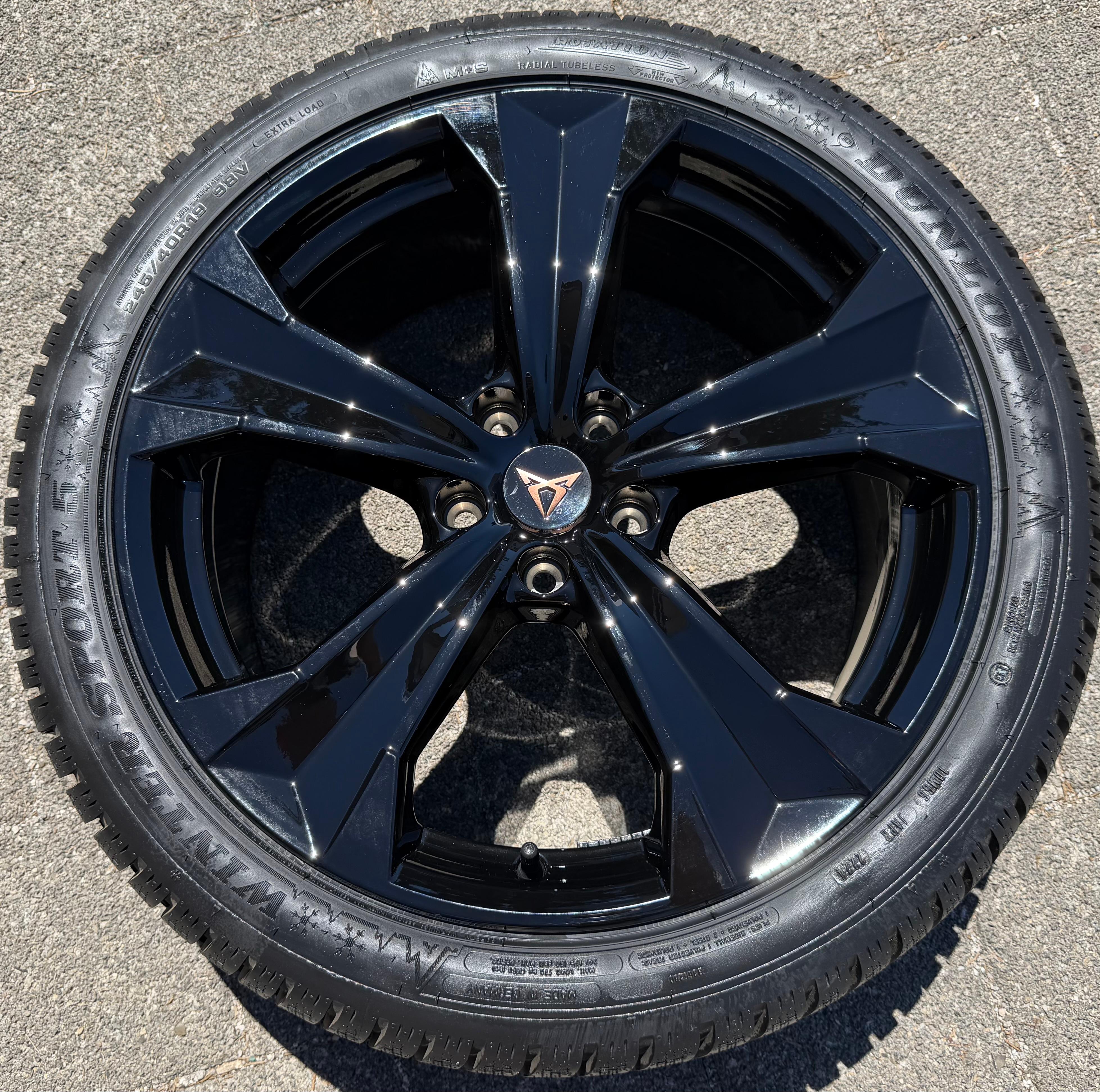1 X ORIGINAL 19" ALUFELGE SEAT ATECA 5FP 575601025T 8x19 ET45 NEU