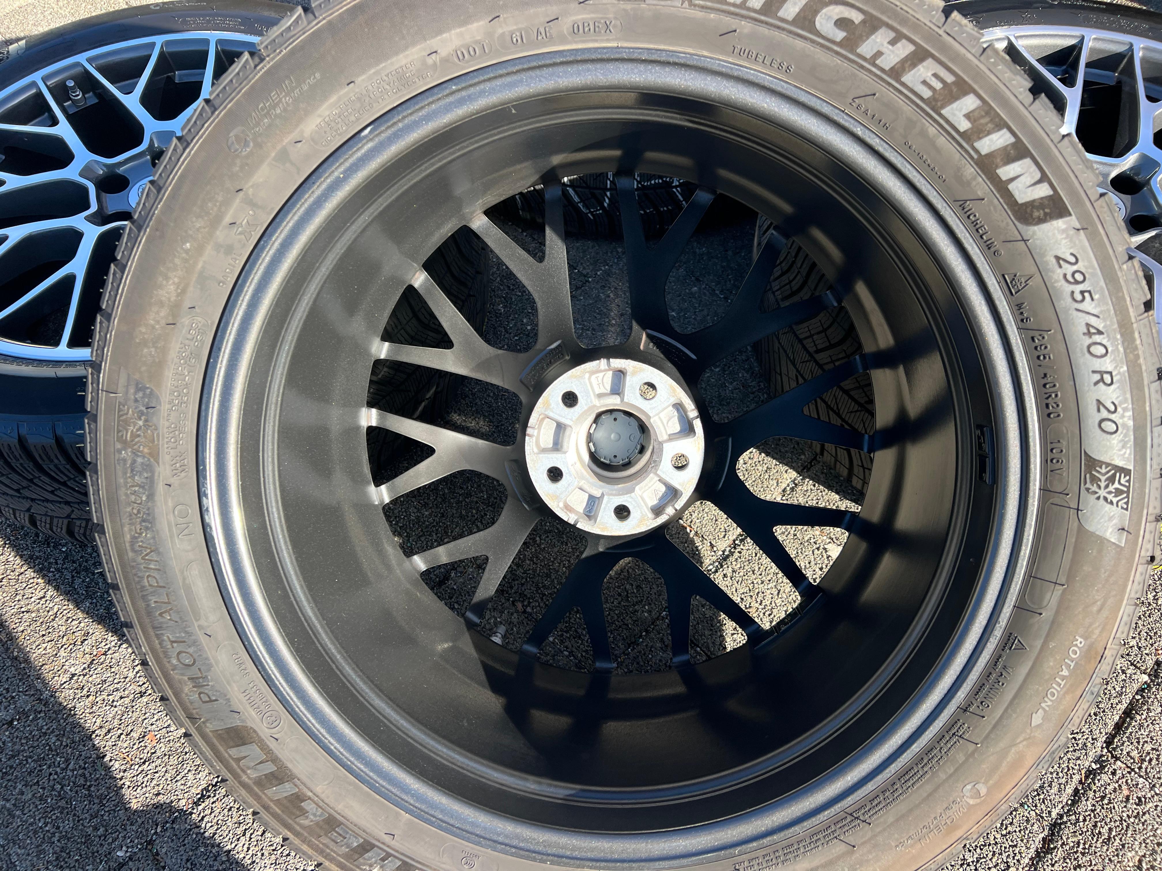 4 CERCHI IN LEGA ORIGINALI DA 20" PER PORSCHE MACAN I & II RS SPYDER CON PNEUMATICI MICHELIN