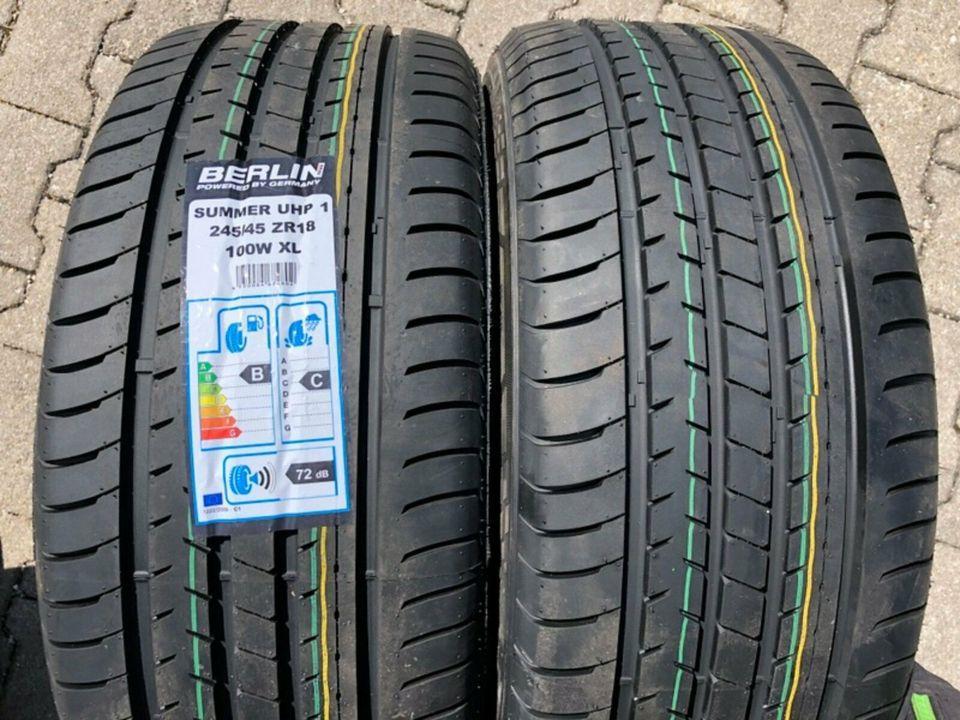 2 X 245/45R18 100W BERLIN NEUMÁTICOS DE VERANO UHP1 NEUMÁTICOS DE VERANO NUEVO