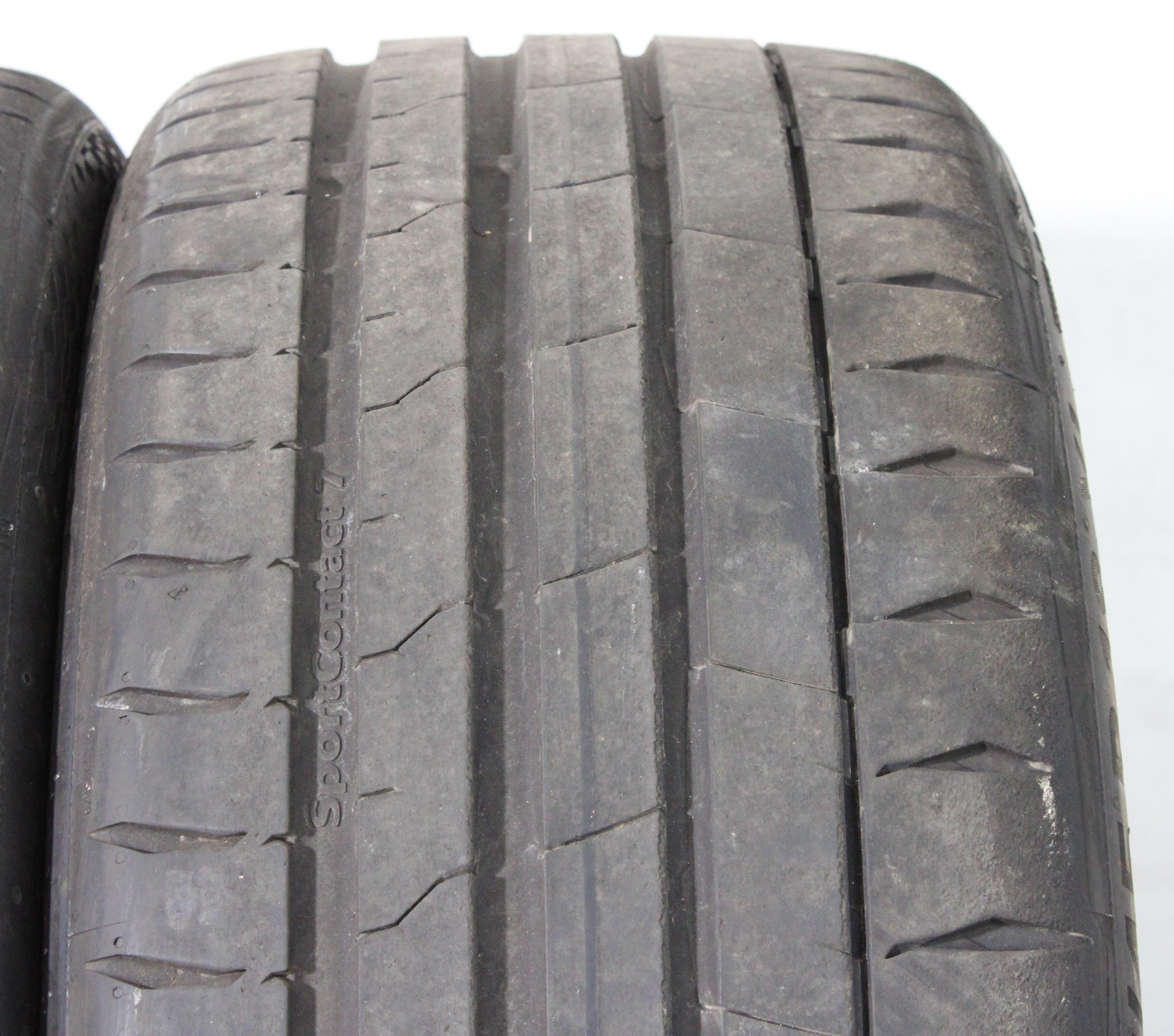 2 x 225/45R18 95Y Sommerreifen Continental Sport Contact 7 5,5-6mm 2024 Silent *