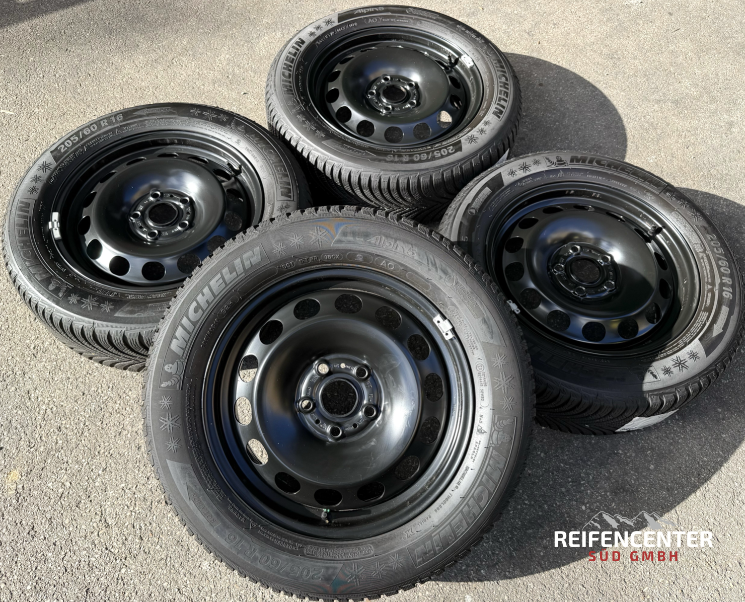 4 Winterräder Audi Q2 GA VW T-ROC A11 205/60R16 92H Michelin Alpin 5 Winterreifen