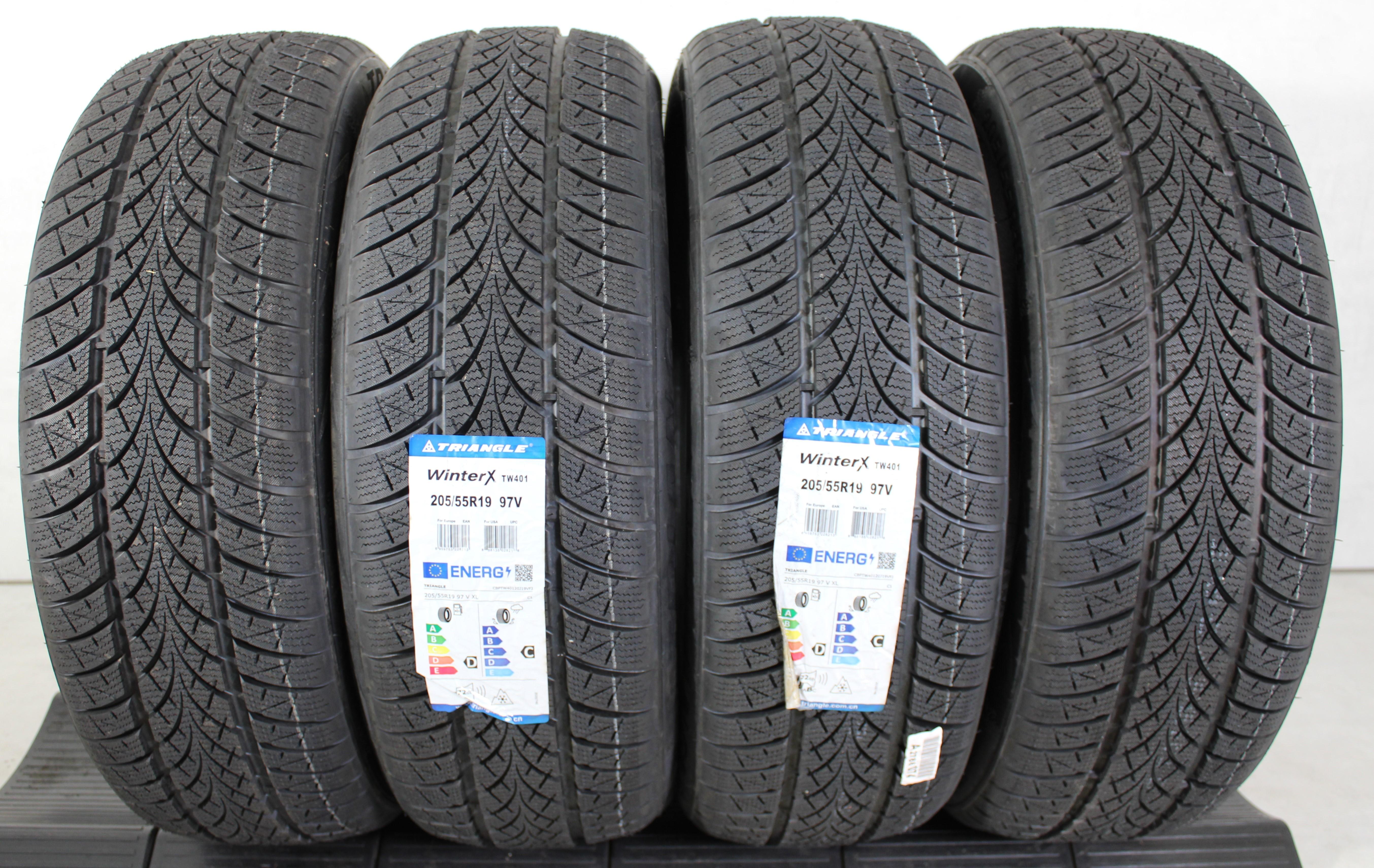 4 x 205/55R19 97V Winterreifen Triangle WinterX TW401 2024 XL