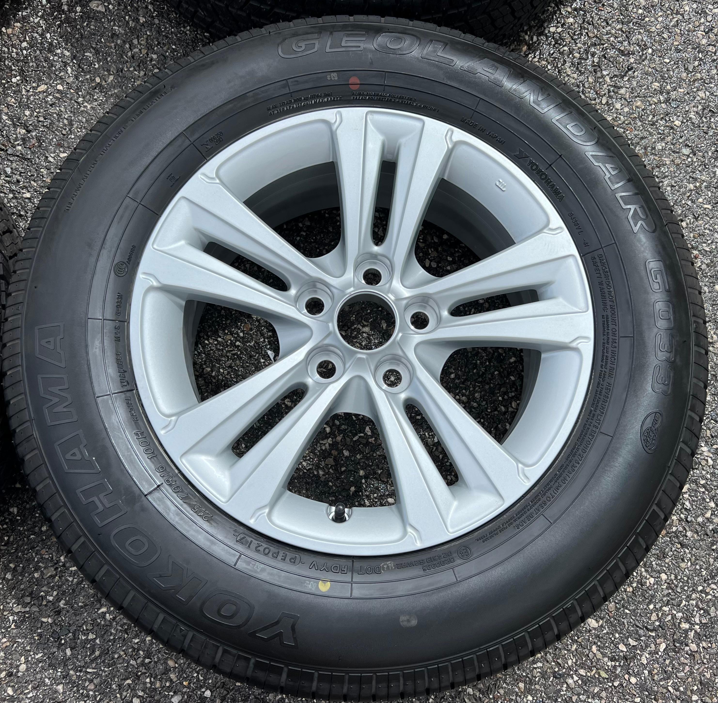 4 ROUES D'ÉTÉ ORIGINALES EN ALUMINIUM CITROEN C4 AIRCROSS PEUGEOT 4008 215/70R16 100H TOP