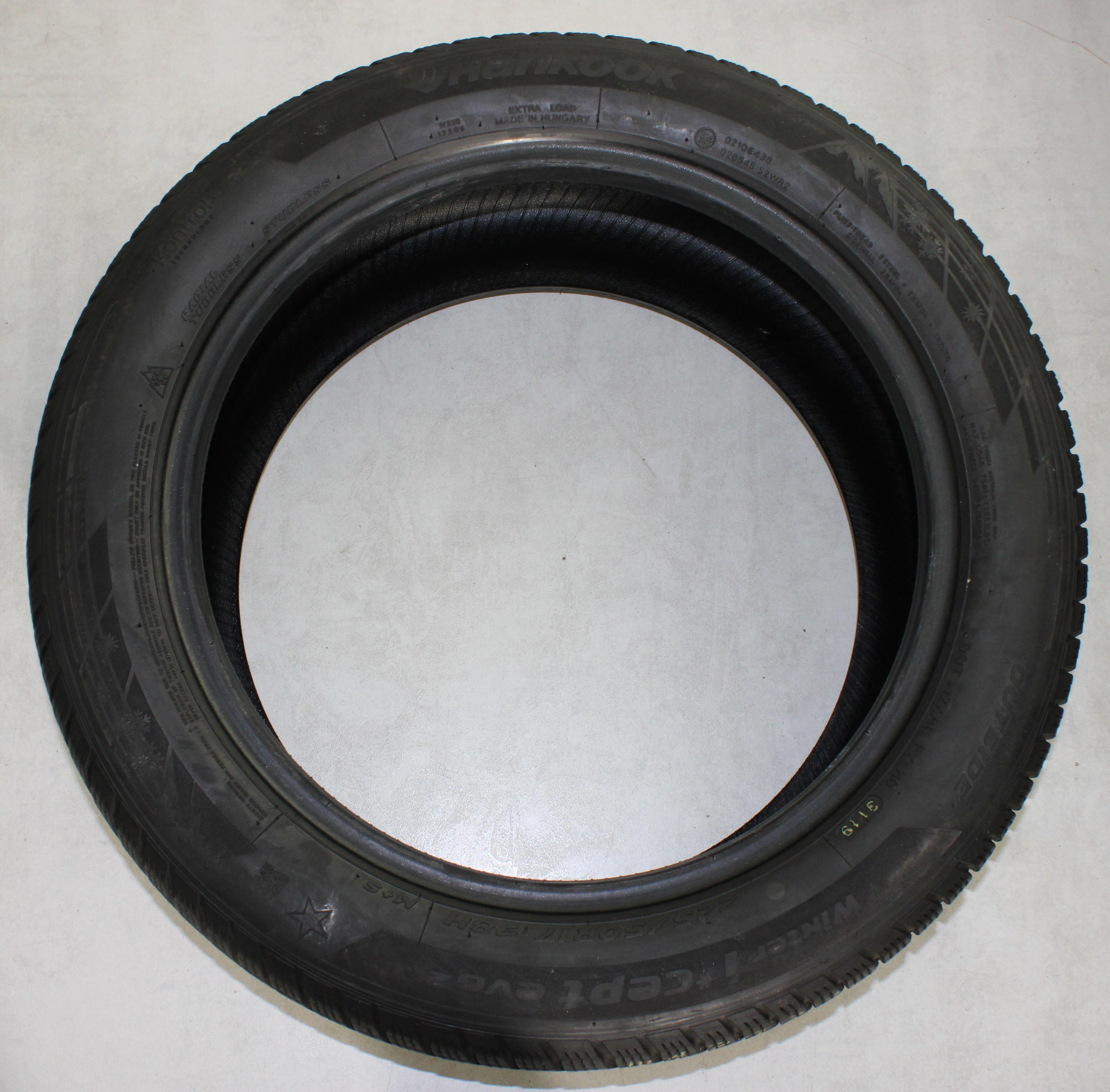 1 x 225/50R17 98H Winterreifen Hankook Winter I*Cept Evo 2 * 5-5,5mm 2019