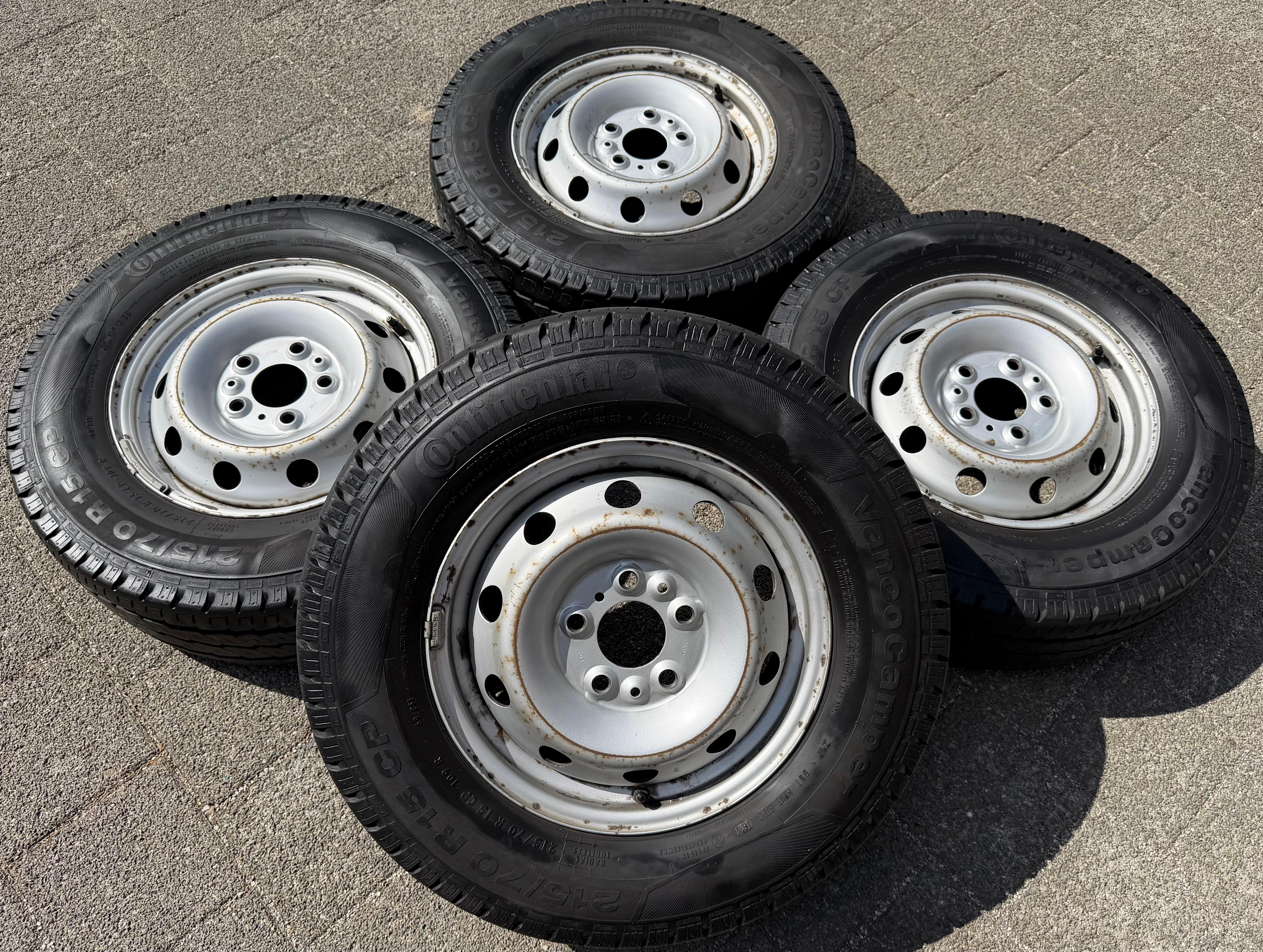 4 SOMMERRÄDER FIAT DUCATO 250 CITROEN JUMPER PEUGEOT BOXER 215/70R15C 109R