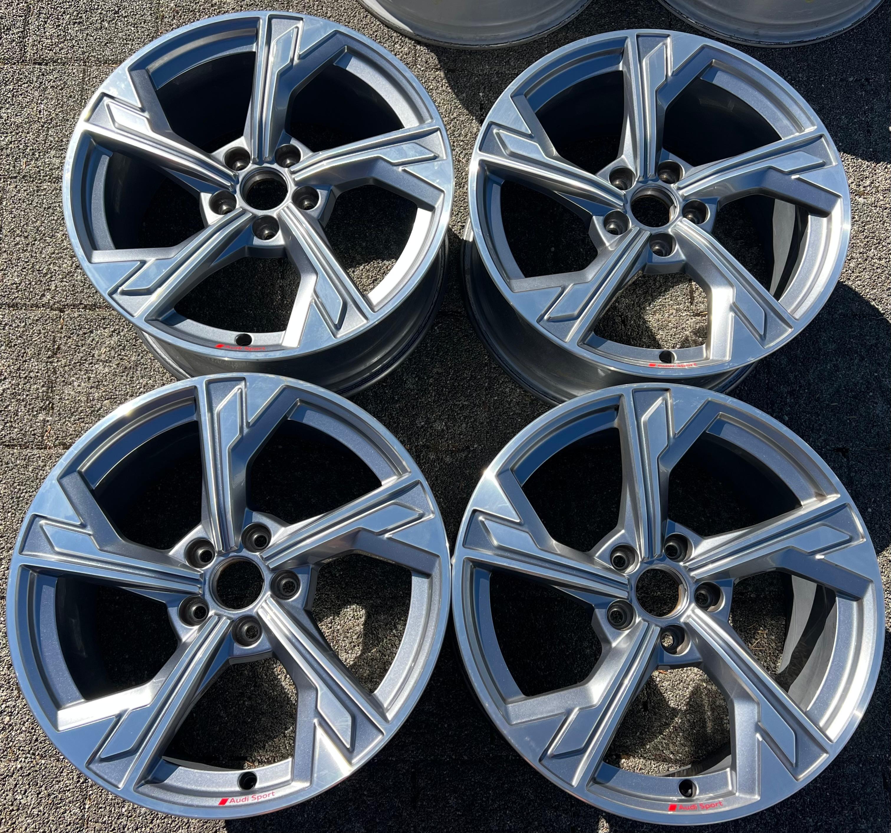 4 ORIGINAL 18" ALUFELGEN AUDI A3 S3 8Y 8Y0601025P 8x18 ET46 FREIHAUS