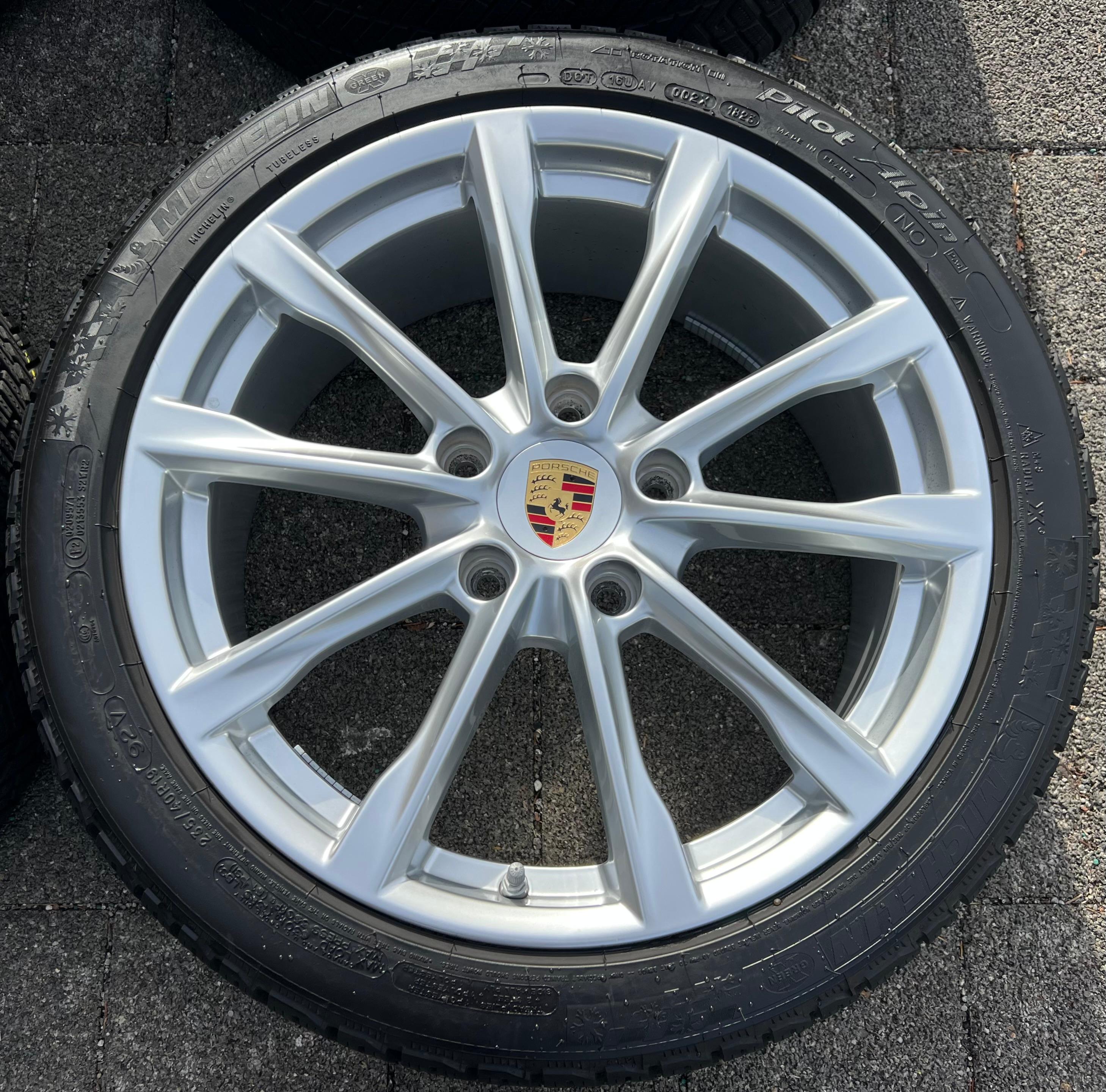 4 ORIGINAL 19" ALU WINTERRÄDER PORSCHE CAYMAN BOXSTER 718 982 982601025 RDKS