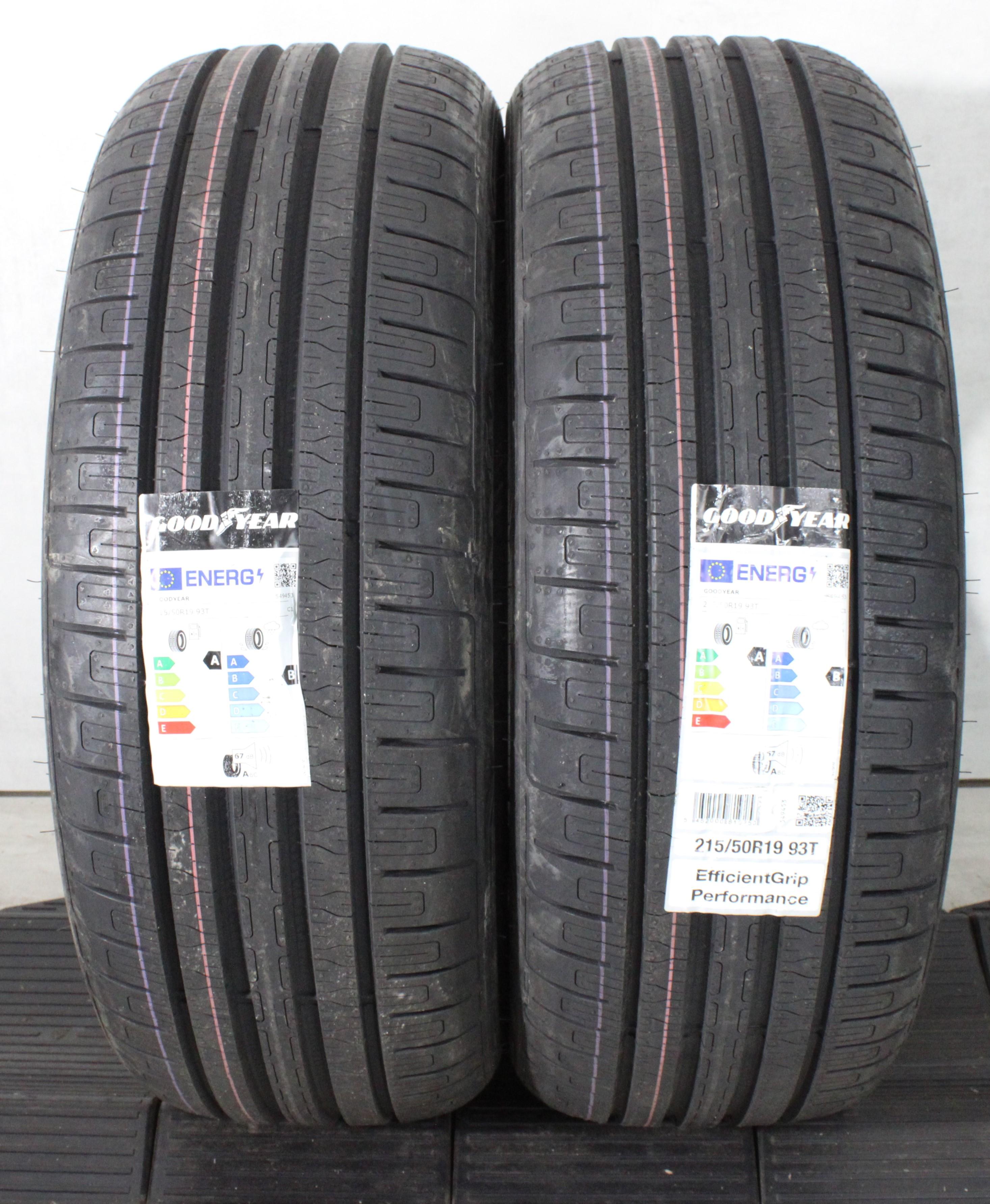 2 x 215/50R19 93T Sommerreifen Goodyear Efficient Grip Performance 2023