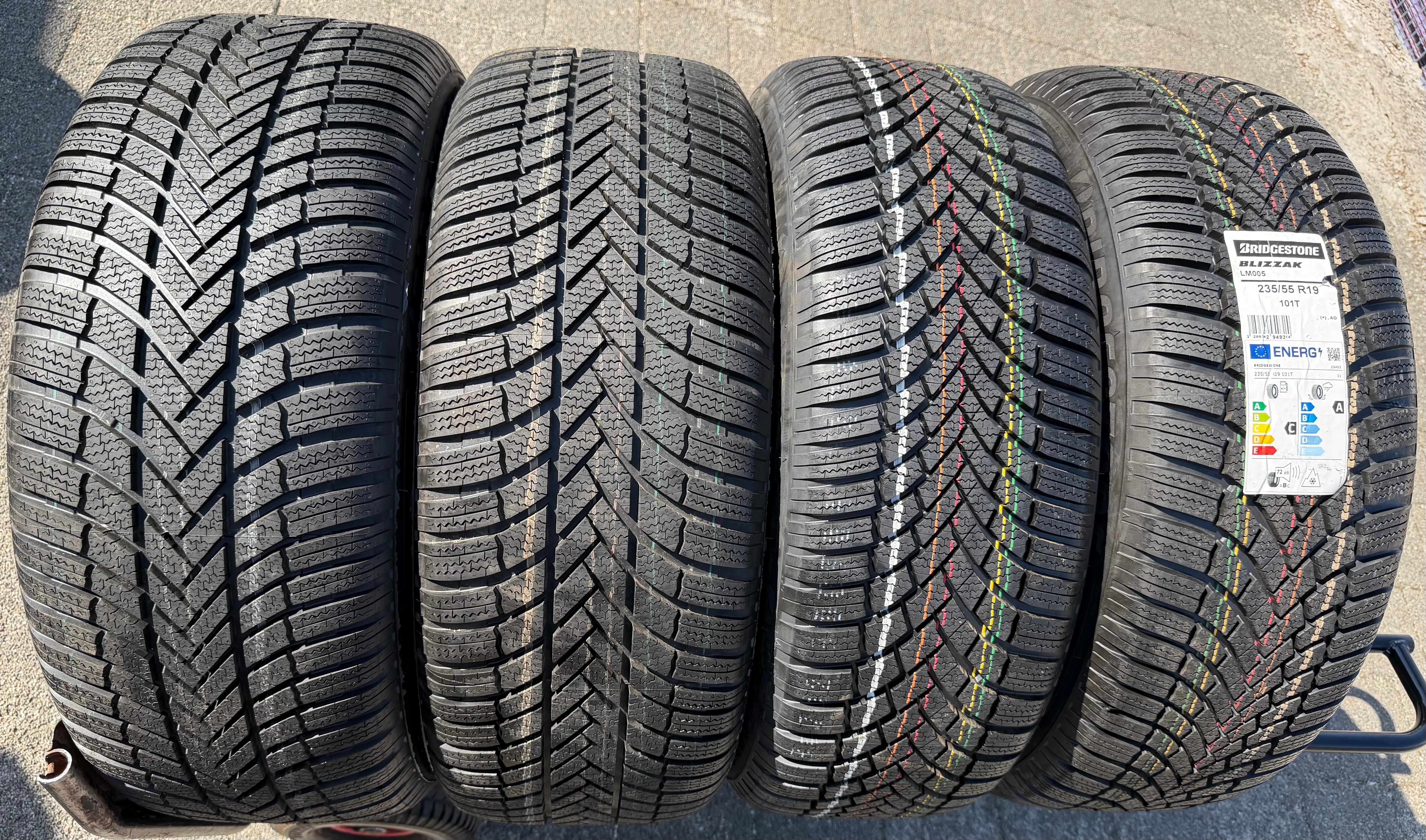 4 winterbanden Audi Q4, Škoda Elroq, Enyak, VW ID.4, ID.5, 1EA601027B, BRIDGESTONE, 2023, NIEUW