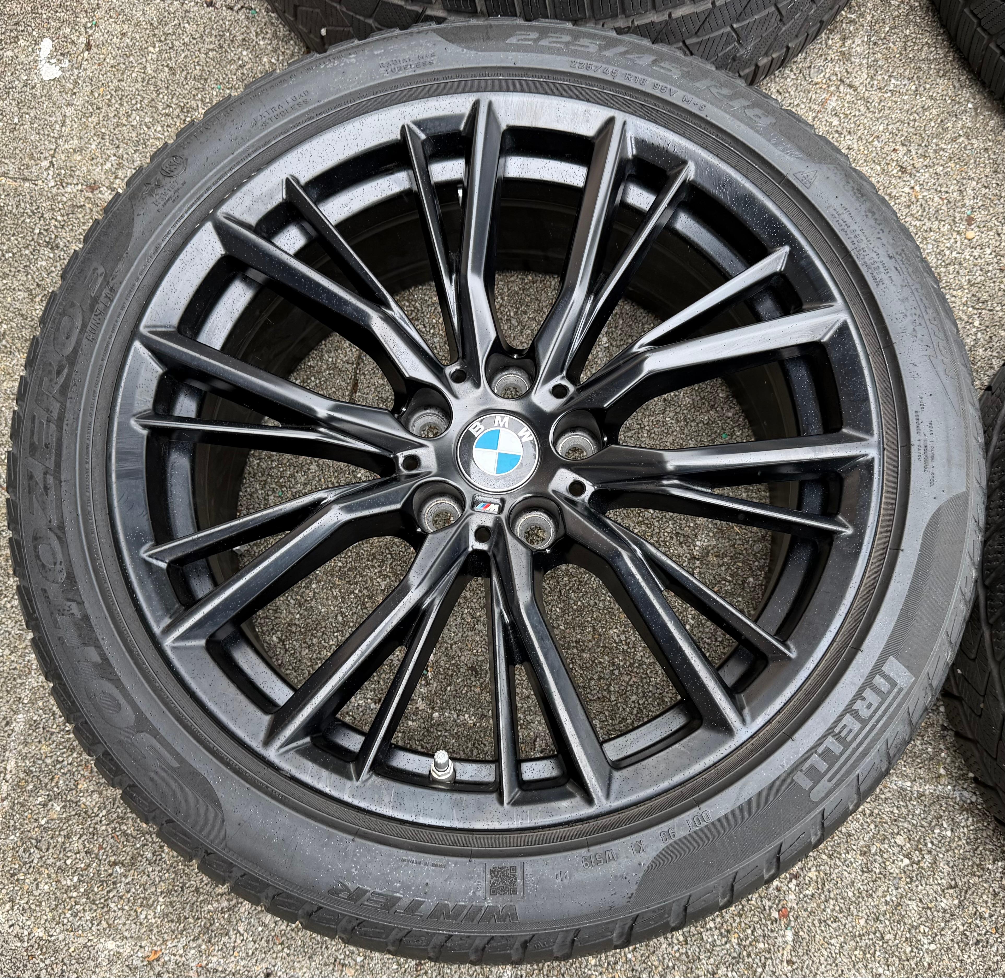 4 Original 18" Alu Winterräder BMW 3ER Reihe G20 G21 4ER G22 G23 2ER G42 M796 RDKS