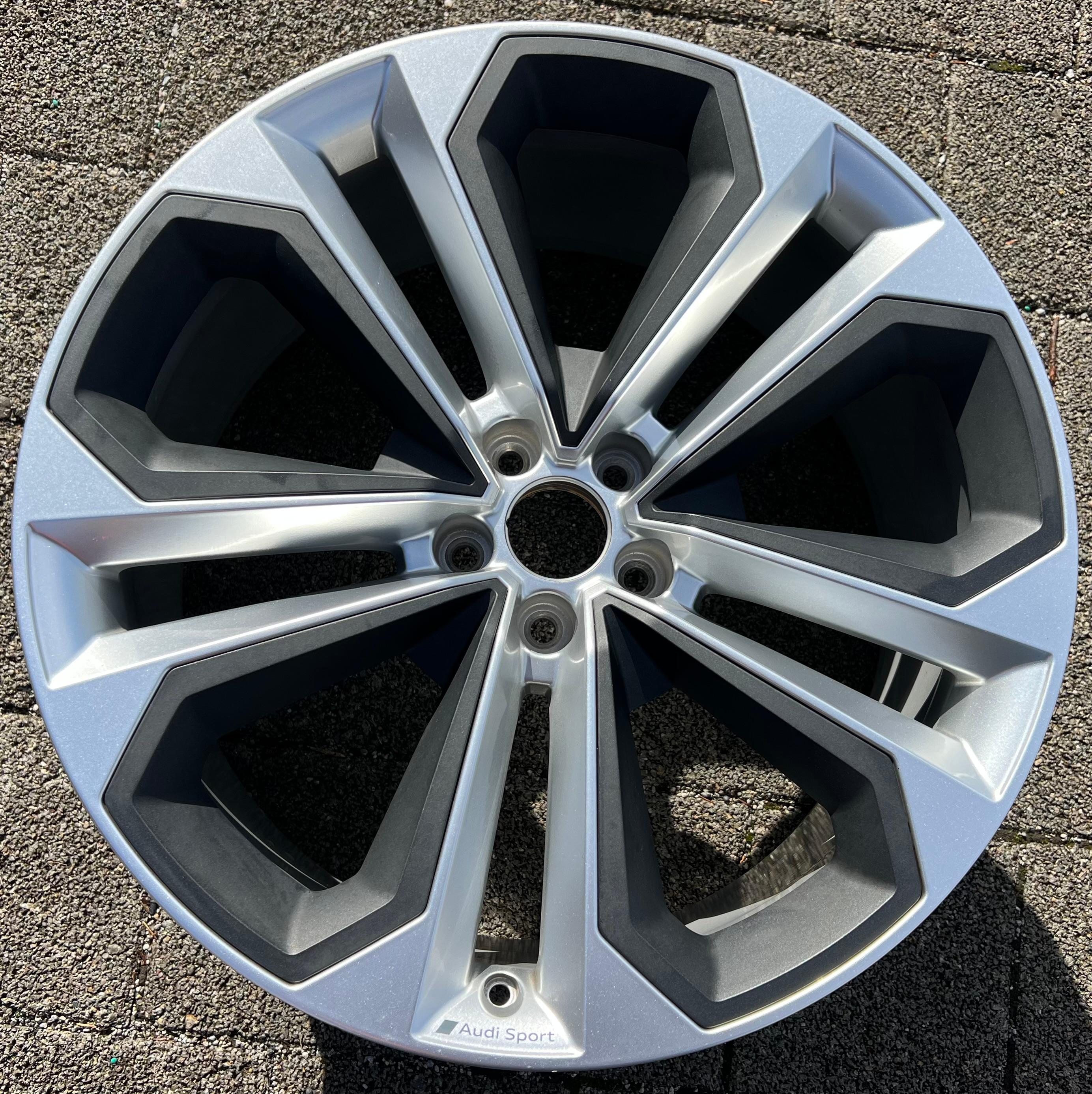 1 X ORIGINAL 21" ALUFELGE FELGE AUDI Q7 4M 9,5x21 ET31 4M0601025AK