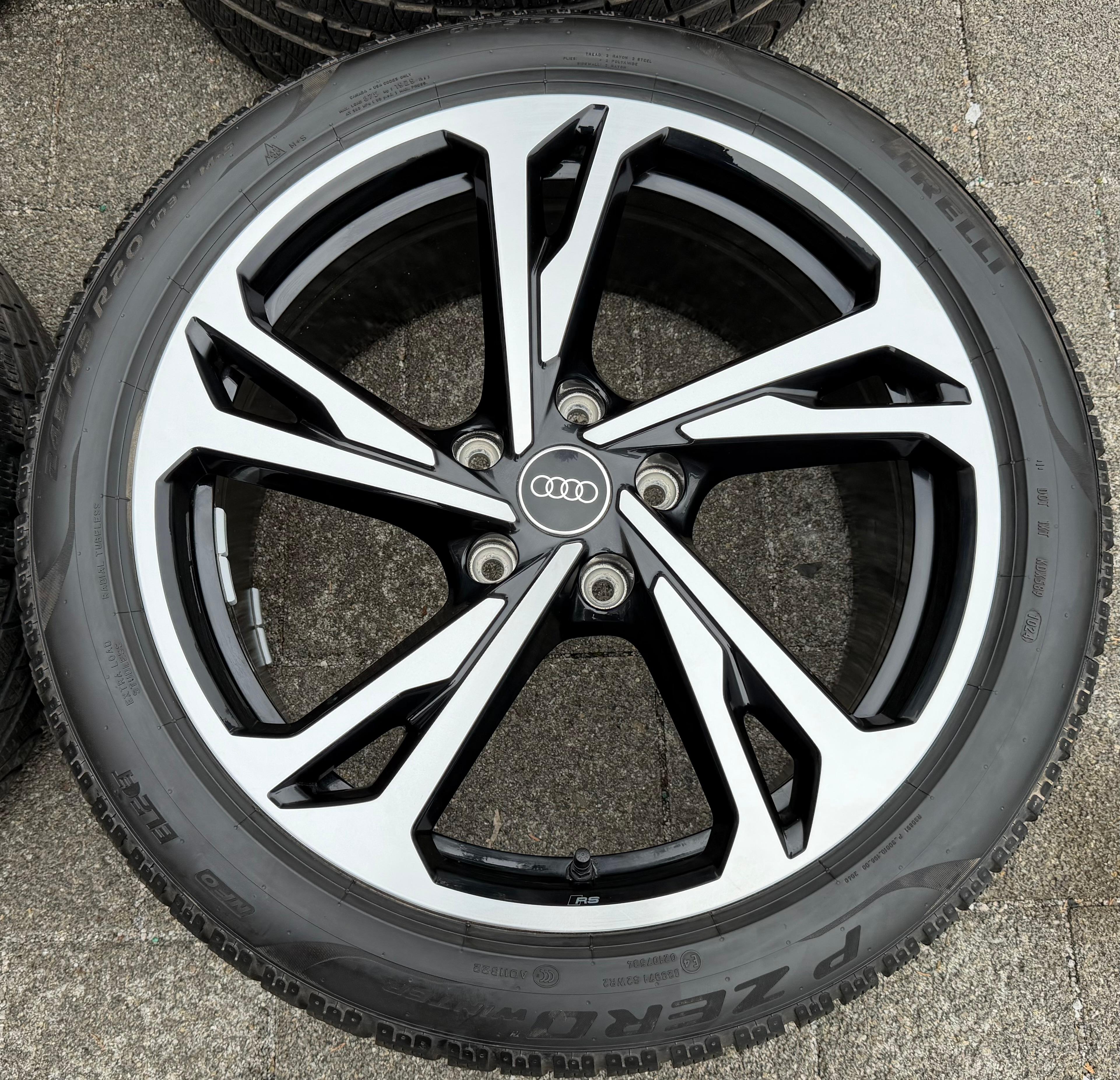 4 ORIGINAL 20" ALUFELGEN AUDI E-TRON GT RS 4J3601025AL 4J3601025AM TOP FREIHAUS