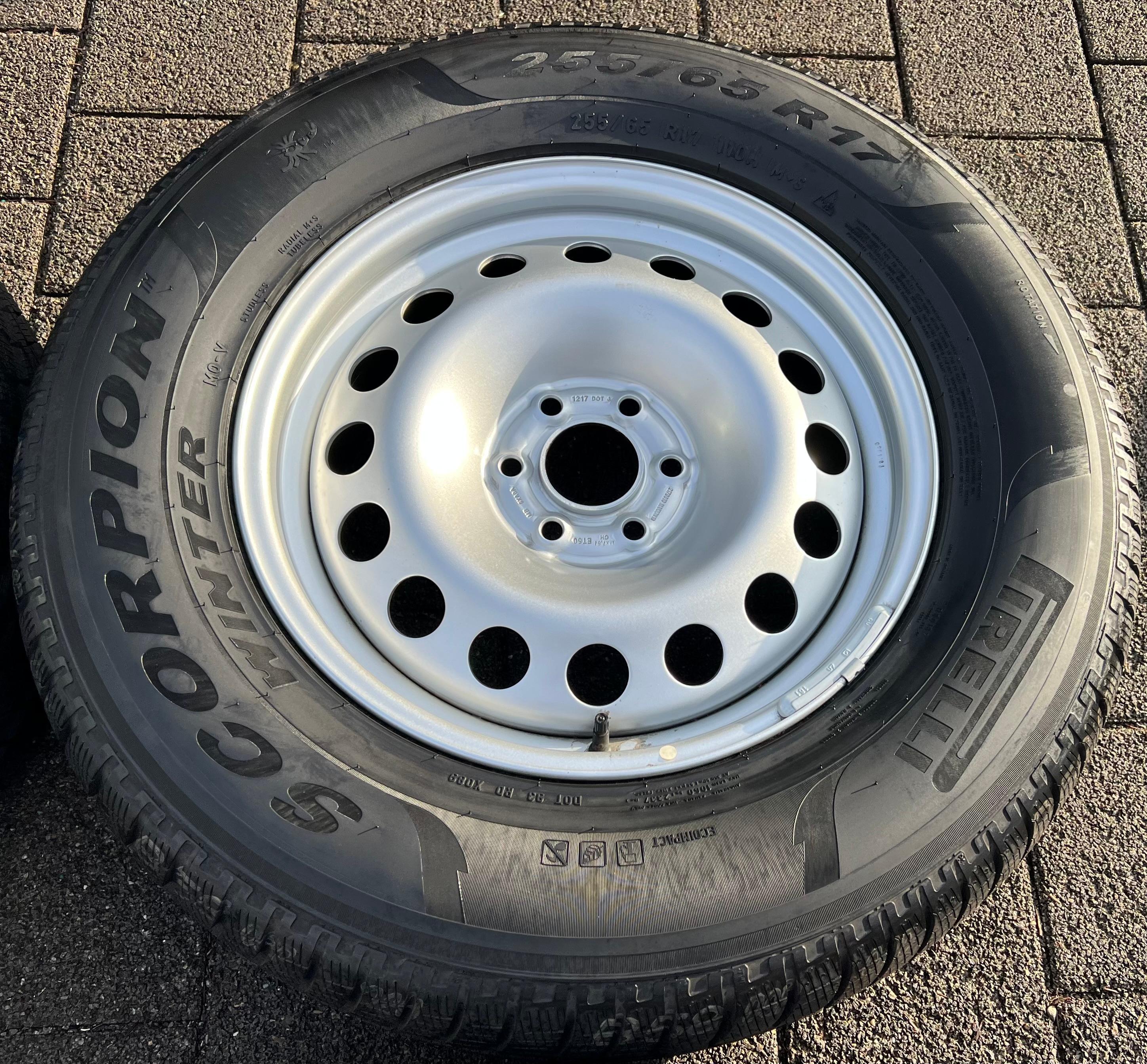 4 ROUES D'HIVER 17" MERCEDES X-CLASS 470 NISSAN NAVARA RENAULT ALASKAN RDKS NEUVES