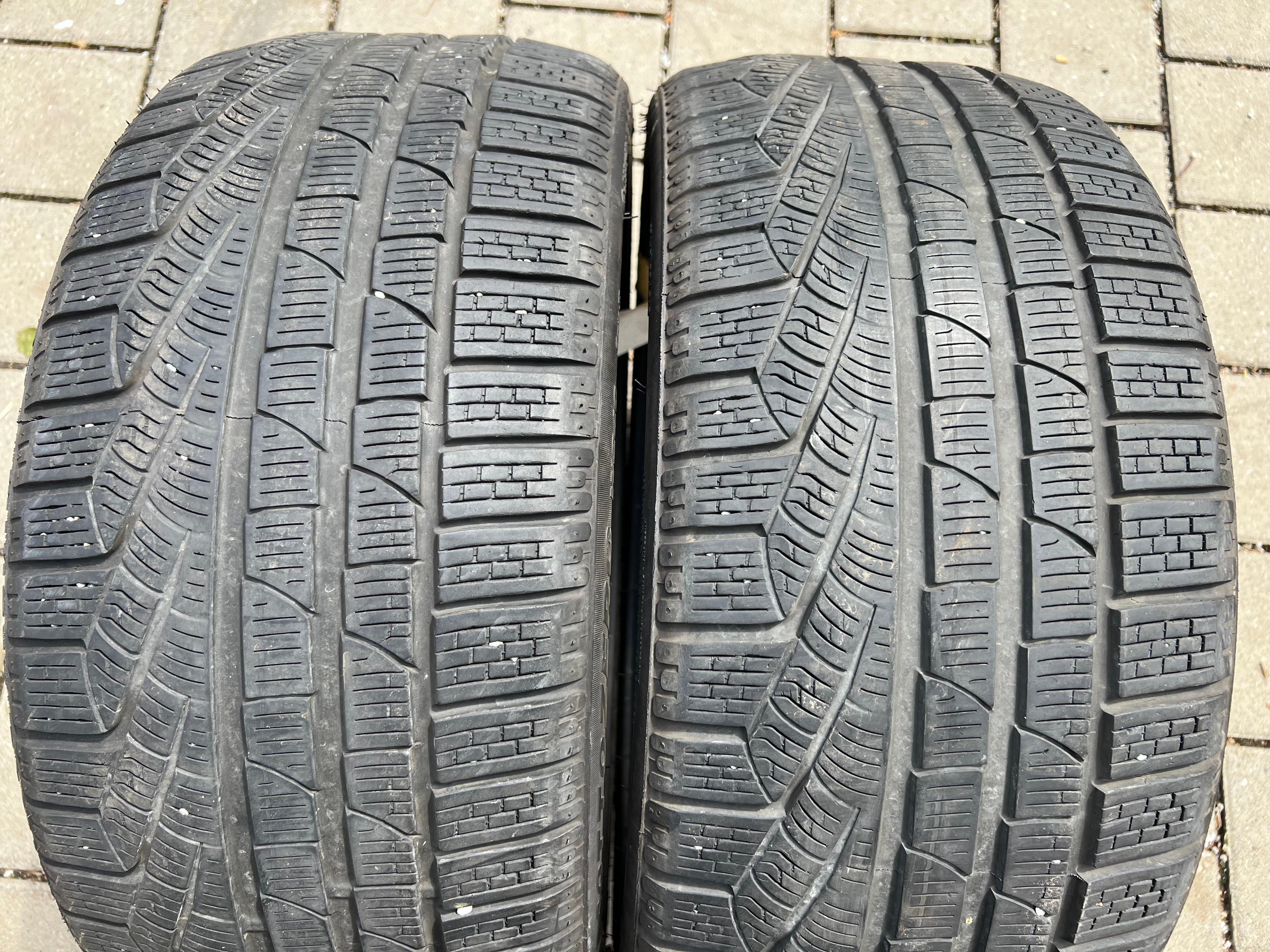 2 x 235/35R19 87V Winterreifen Pirelli Sottozero 2 4,5-5mm 2011