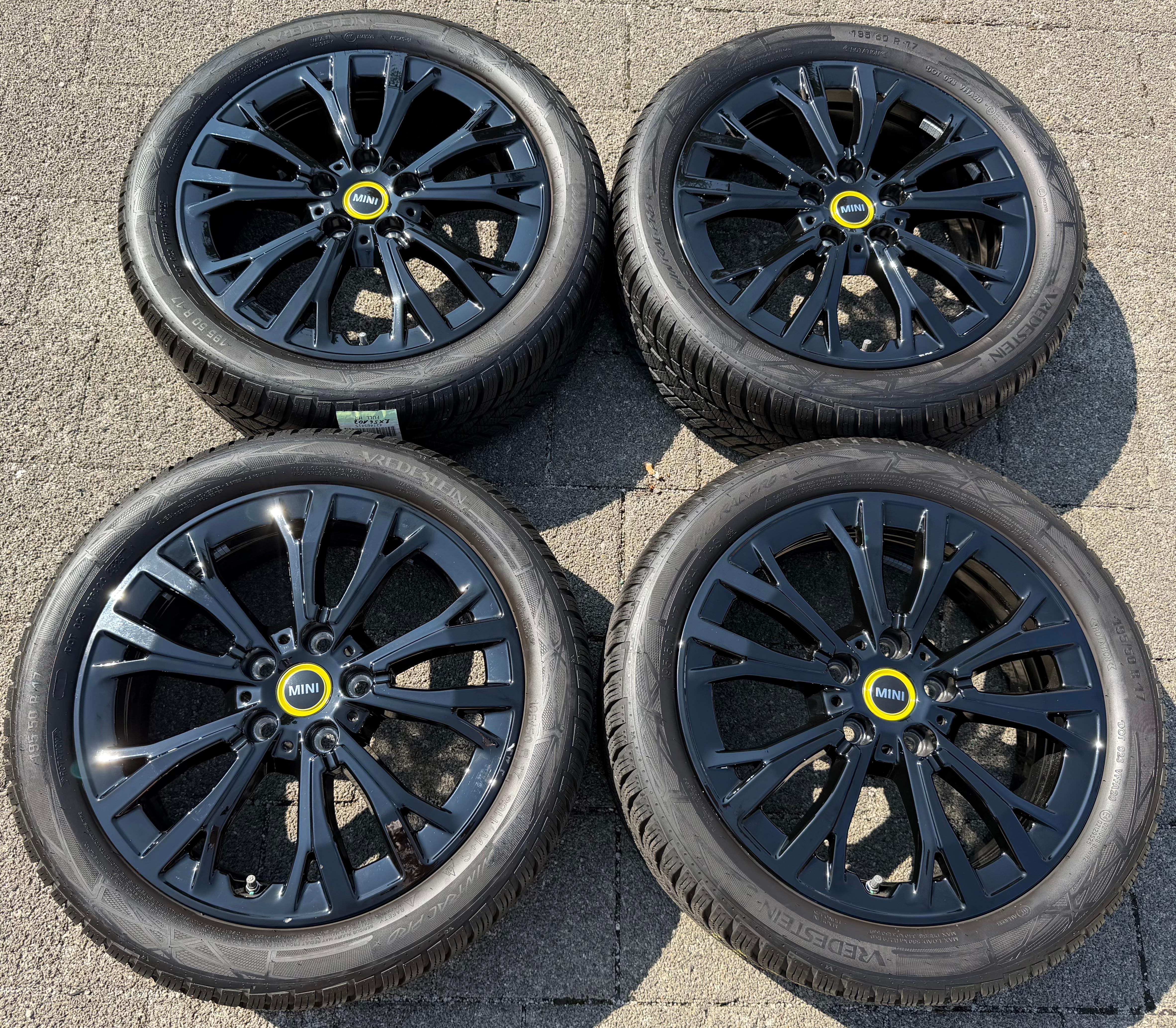 4 Original 17" Alu Winterräder Mini F65 F66 F67 5A3E643 JCW Star Spoke 962 RDKS