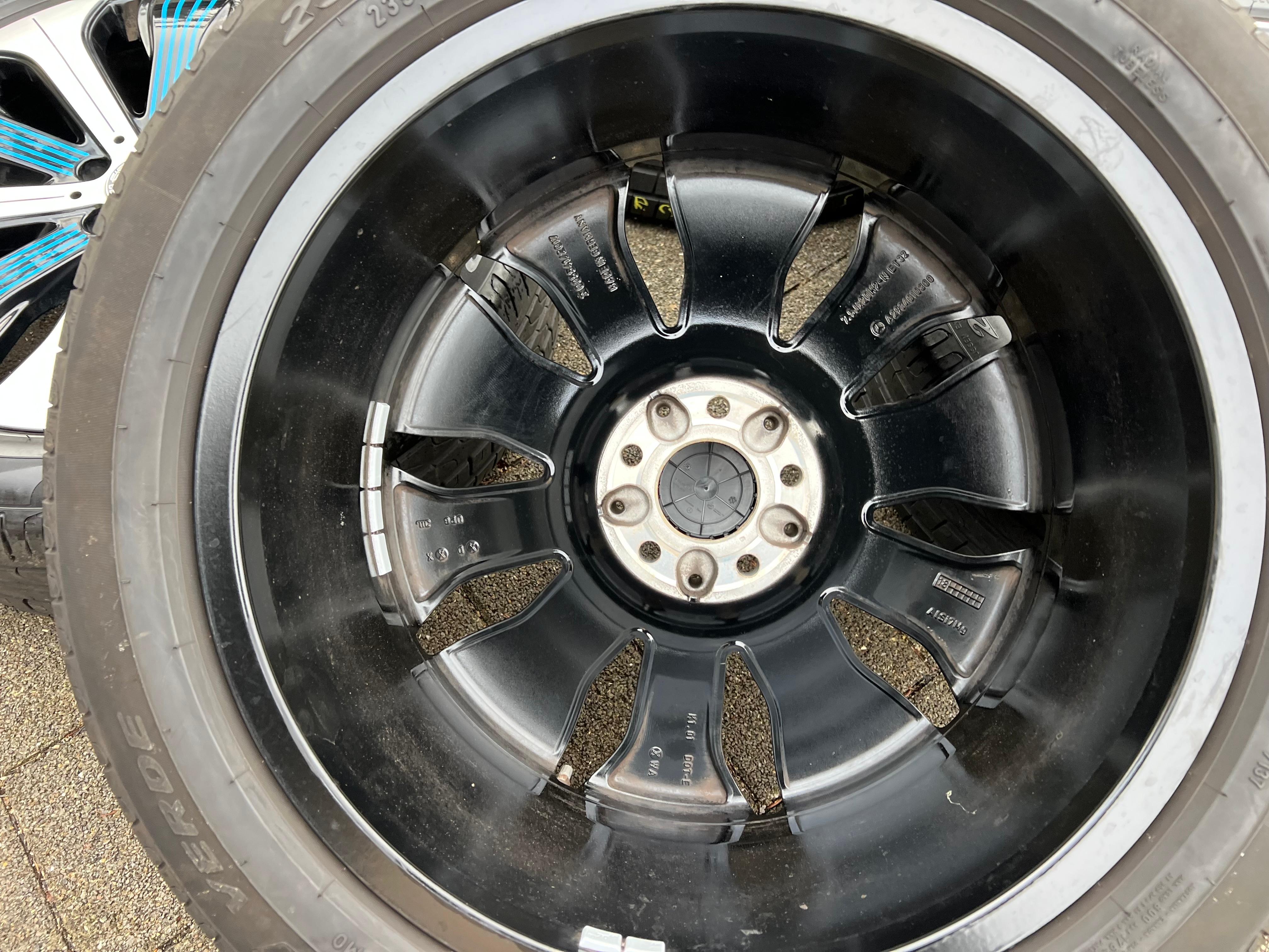 4 ROUES D'ÉTÉ ORIGINALES 20" EN ALUMINIUM MERCEDES BENZ EQC N293 A2934010300 A2934010500 FRANCO DOMICILE
