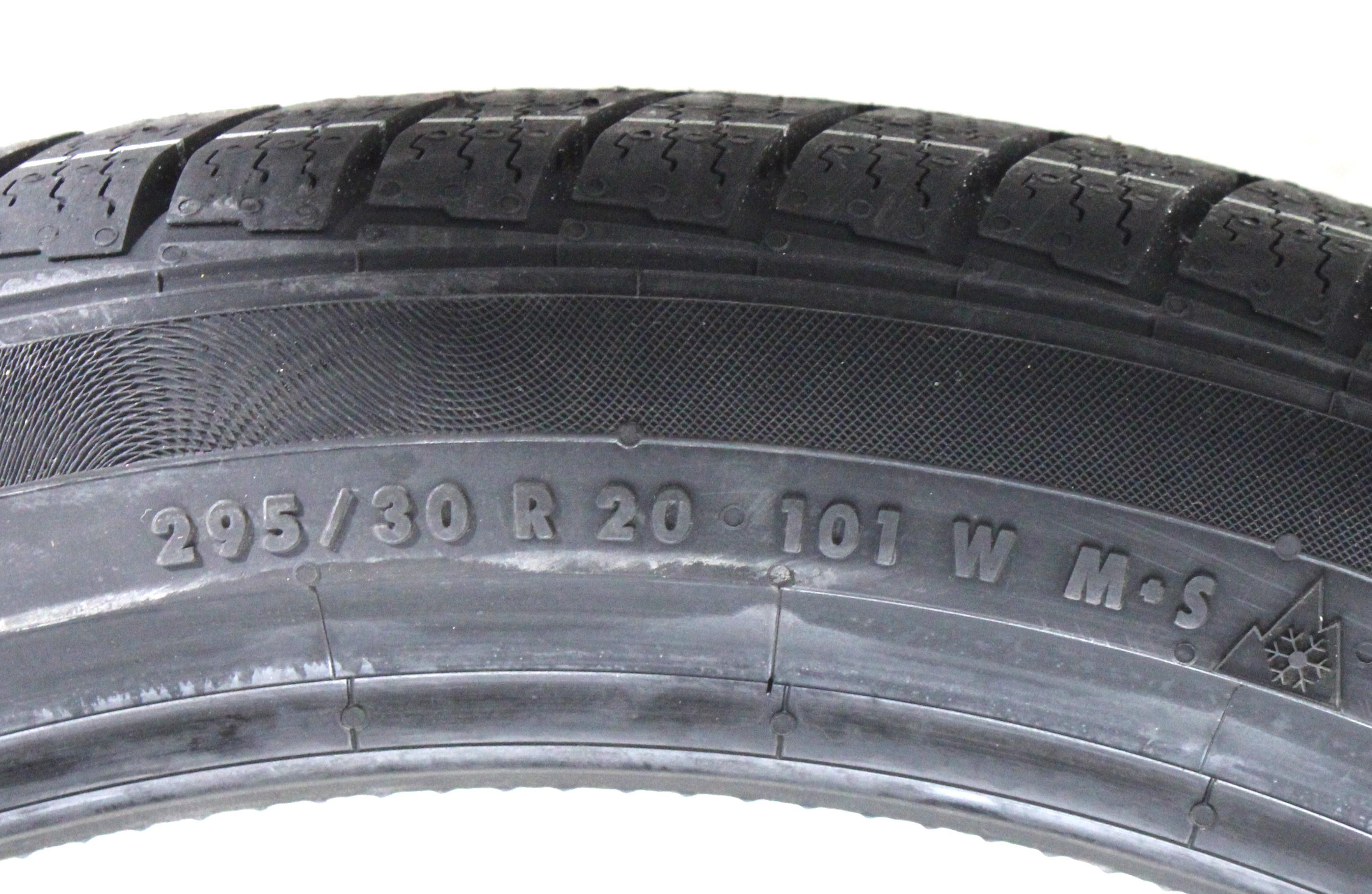 2 x 295/30R20 101W pneus hiver Continental Winter Contact TS830P R01 NEU 2022 XL