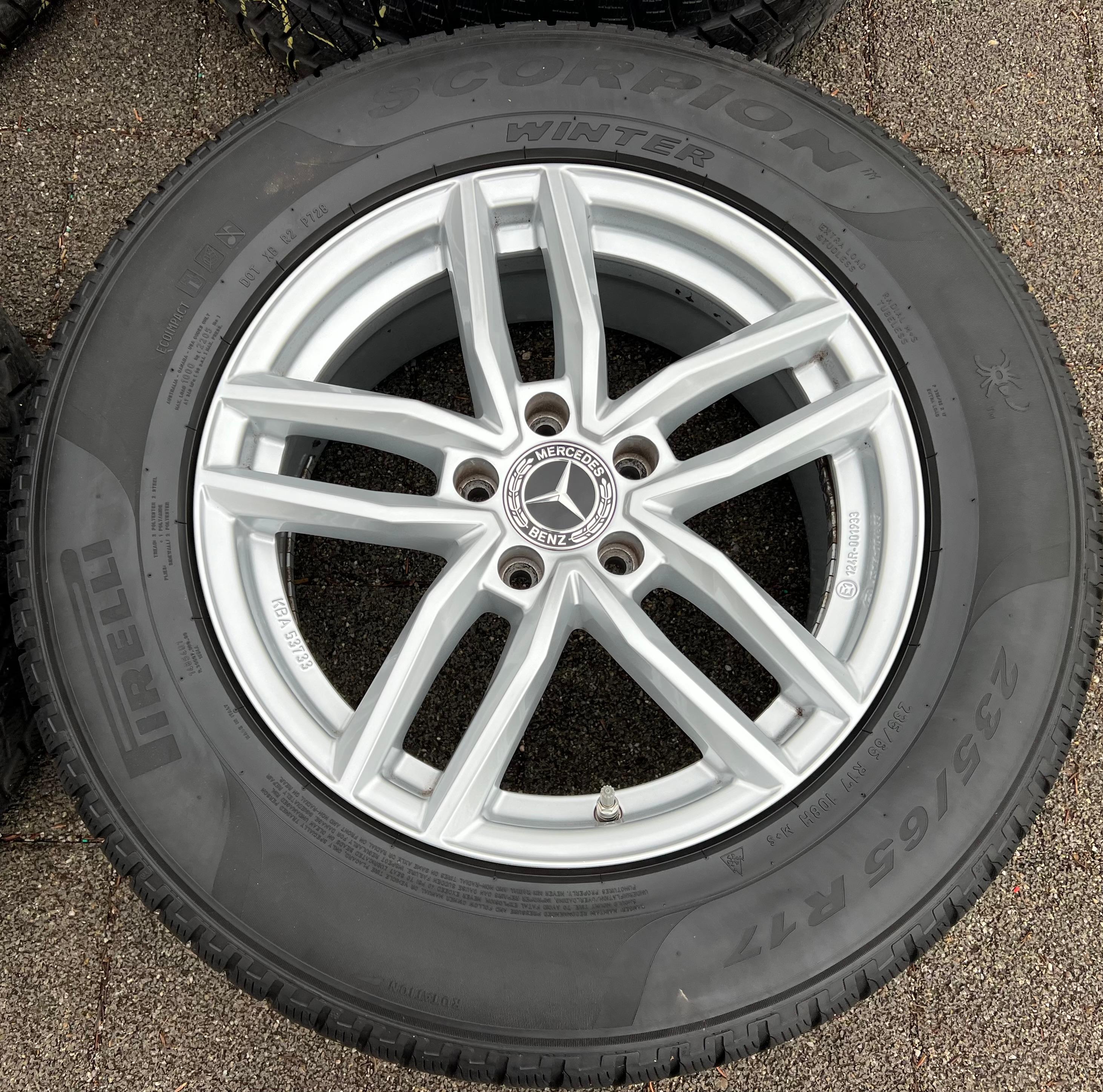 4 ALU 17" WINTERRÄDER MERCEDES GLC X253 W253 RDKS 235/65R17 108H FREIHA