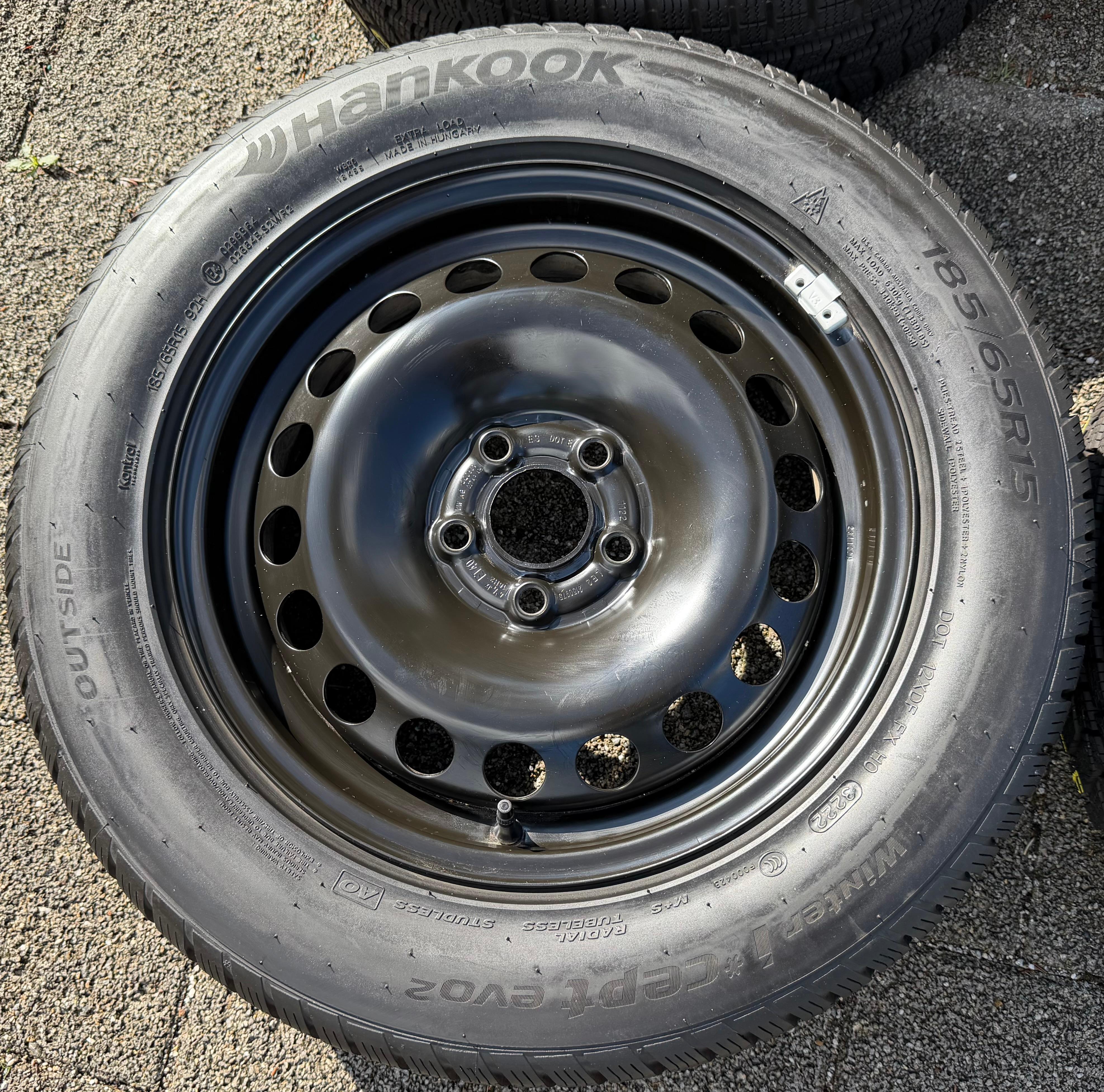 4 WINTERRÄDER AUDI A1 CITY CARVER GB SEAT IBIZA ARONA KJ VW POLO AW 2G 185/65R15 92T