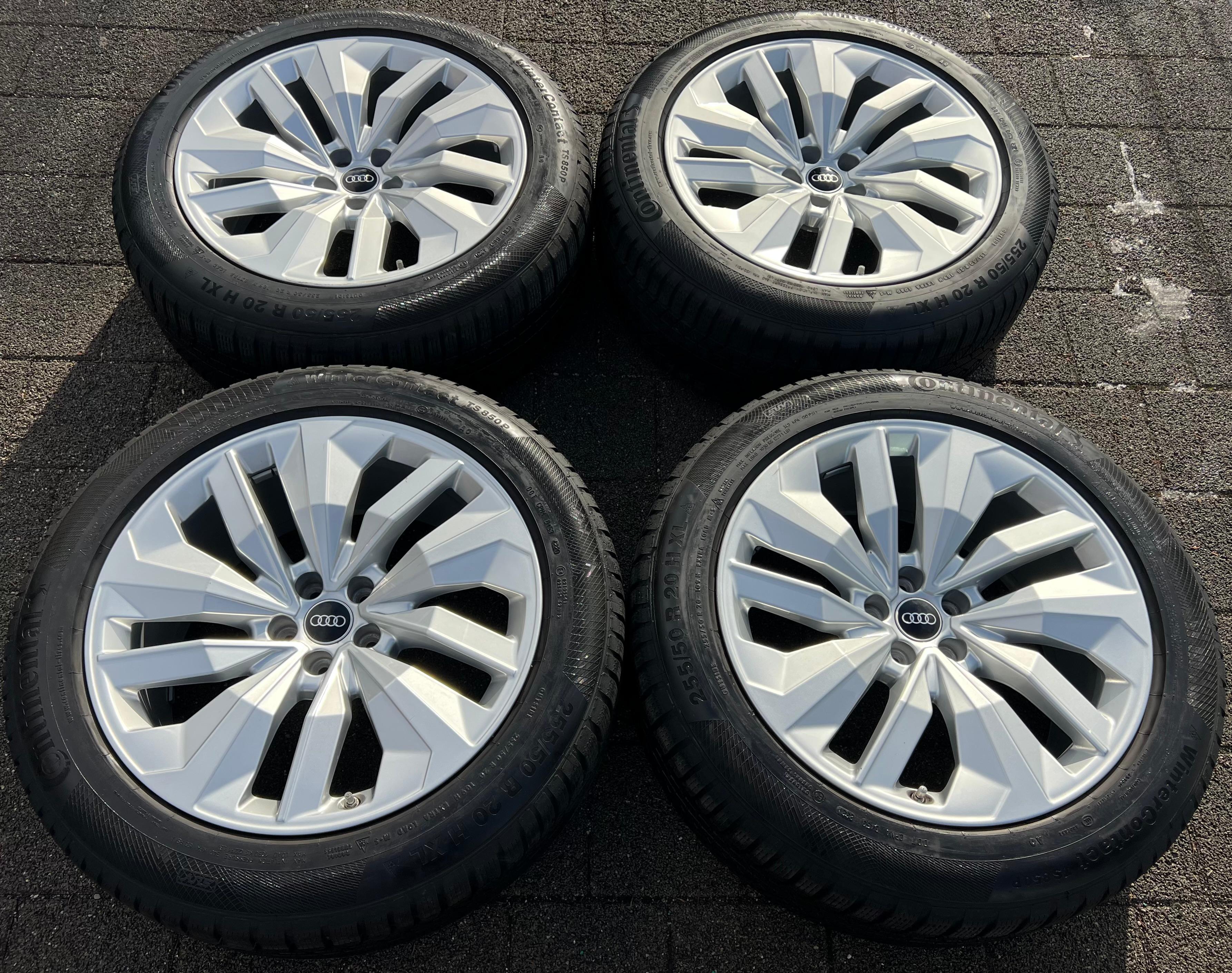 4 ORIGINAL 20" ALU WINTERRÄDER AUDI Q8 GE E-TRON 4KE601025N 255/50R20 109H RDKS