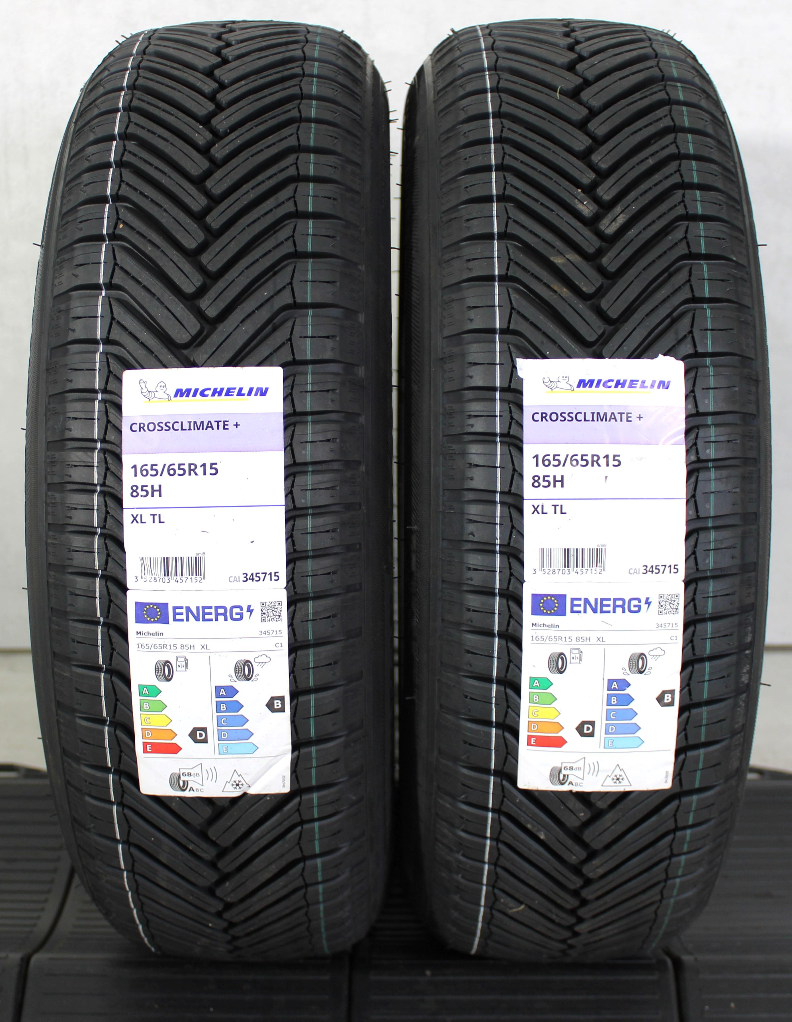 2 x 165/65R15 85H Winterreifen Michelin CrossClimate + 2022 XL NEU