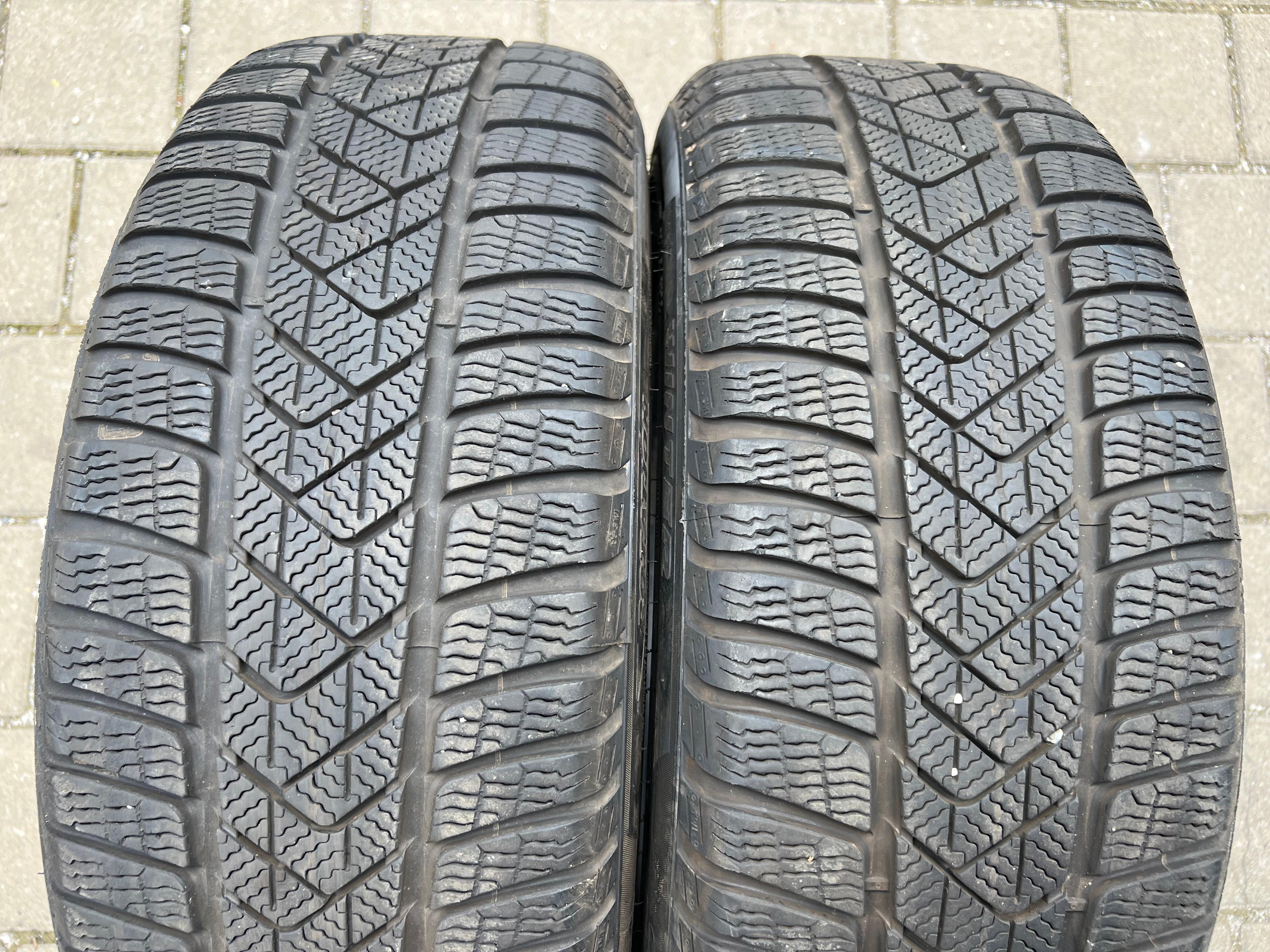 2 x 225/45R19 96V Winterreifen Pirelli Sottozero 3 Runflat 6,5mm 2020