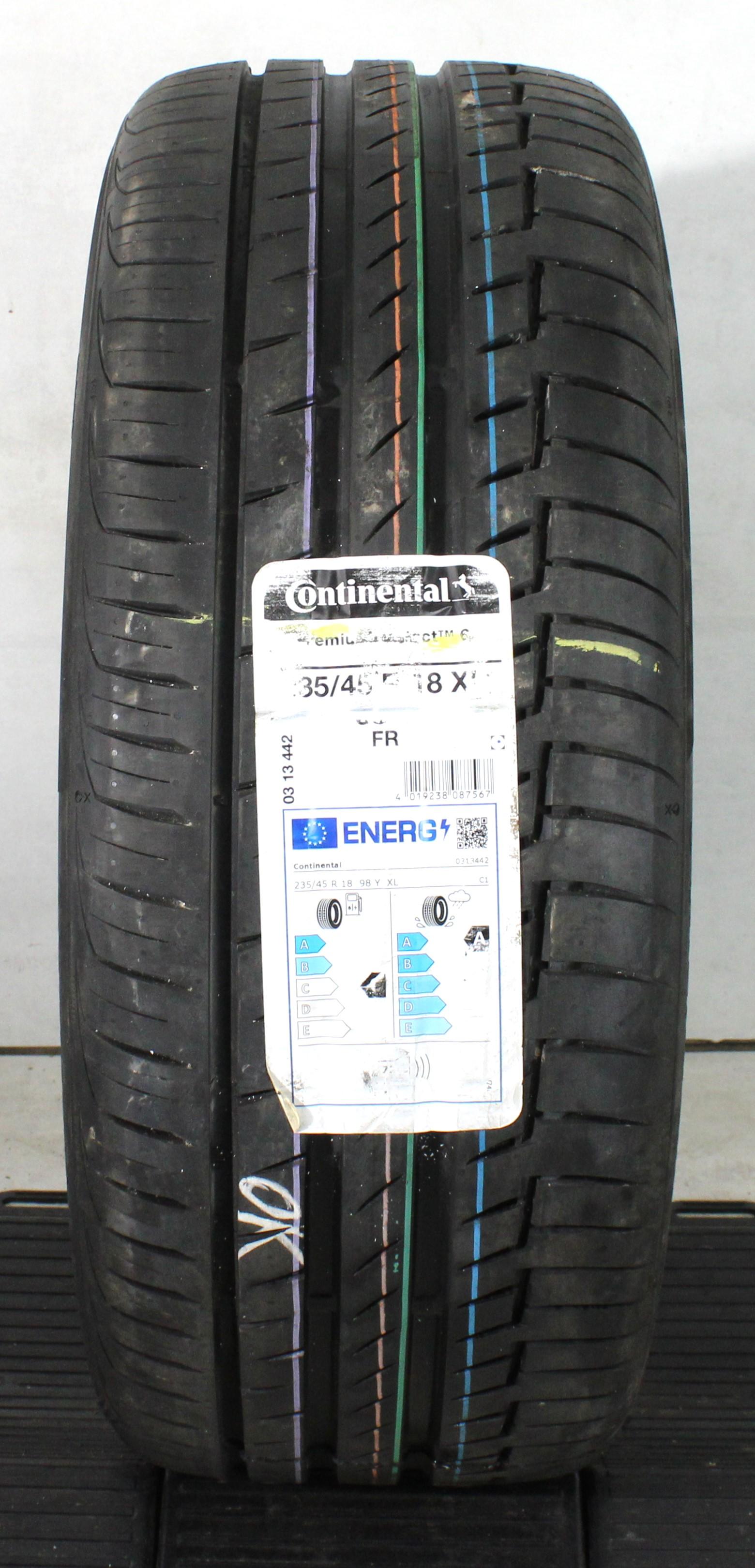 1 x 235/45R18 98Y Sommerreifen Continental Premium Contact 6 2022 XL