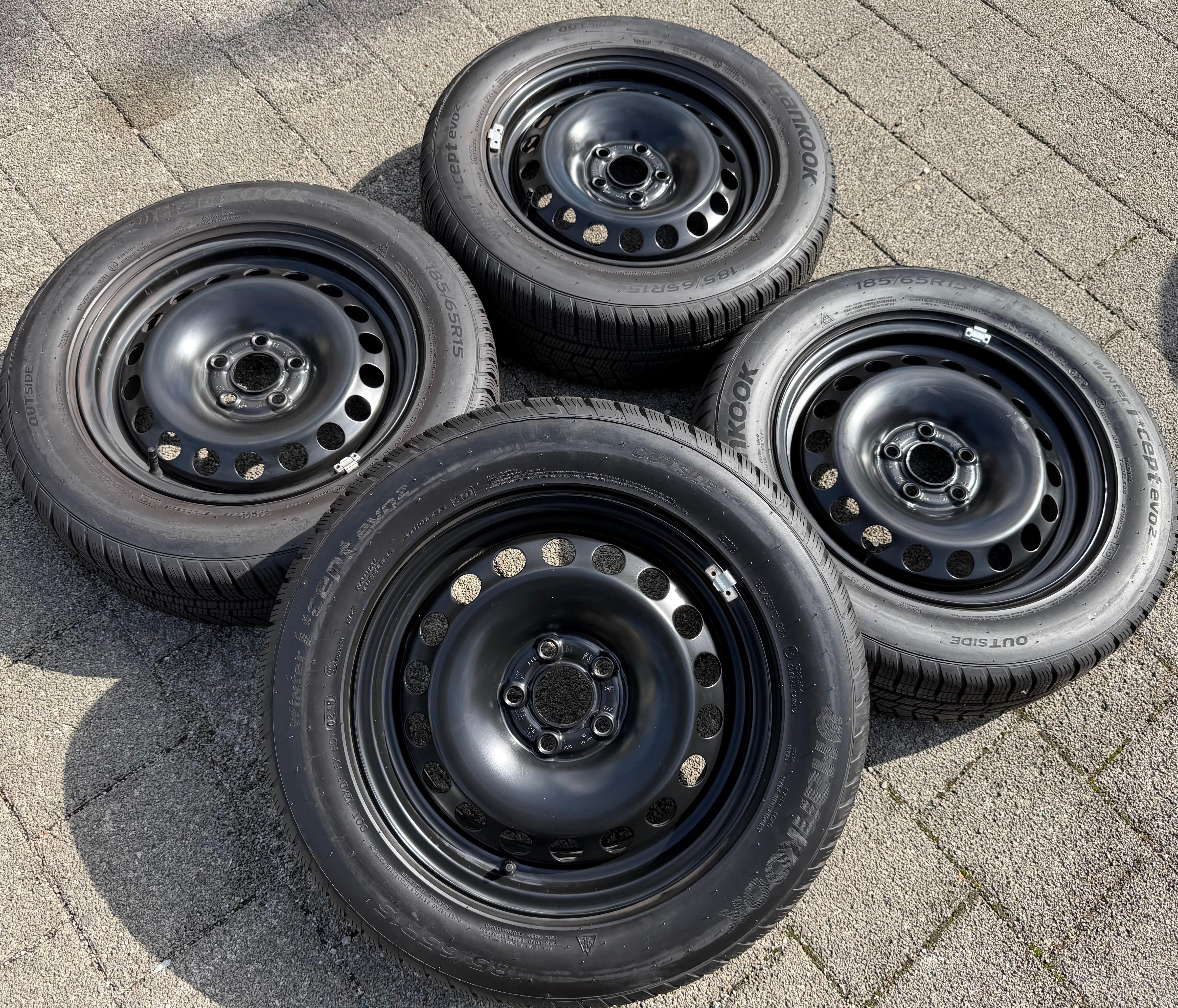 4 WINTERRÄDER AUDI A1 CITY CARVER GB SEAT IBIZA ARONA KJ VW POLO AW 2G 185/65R15 92T