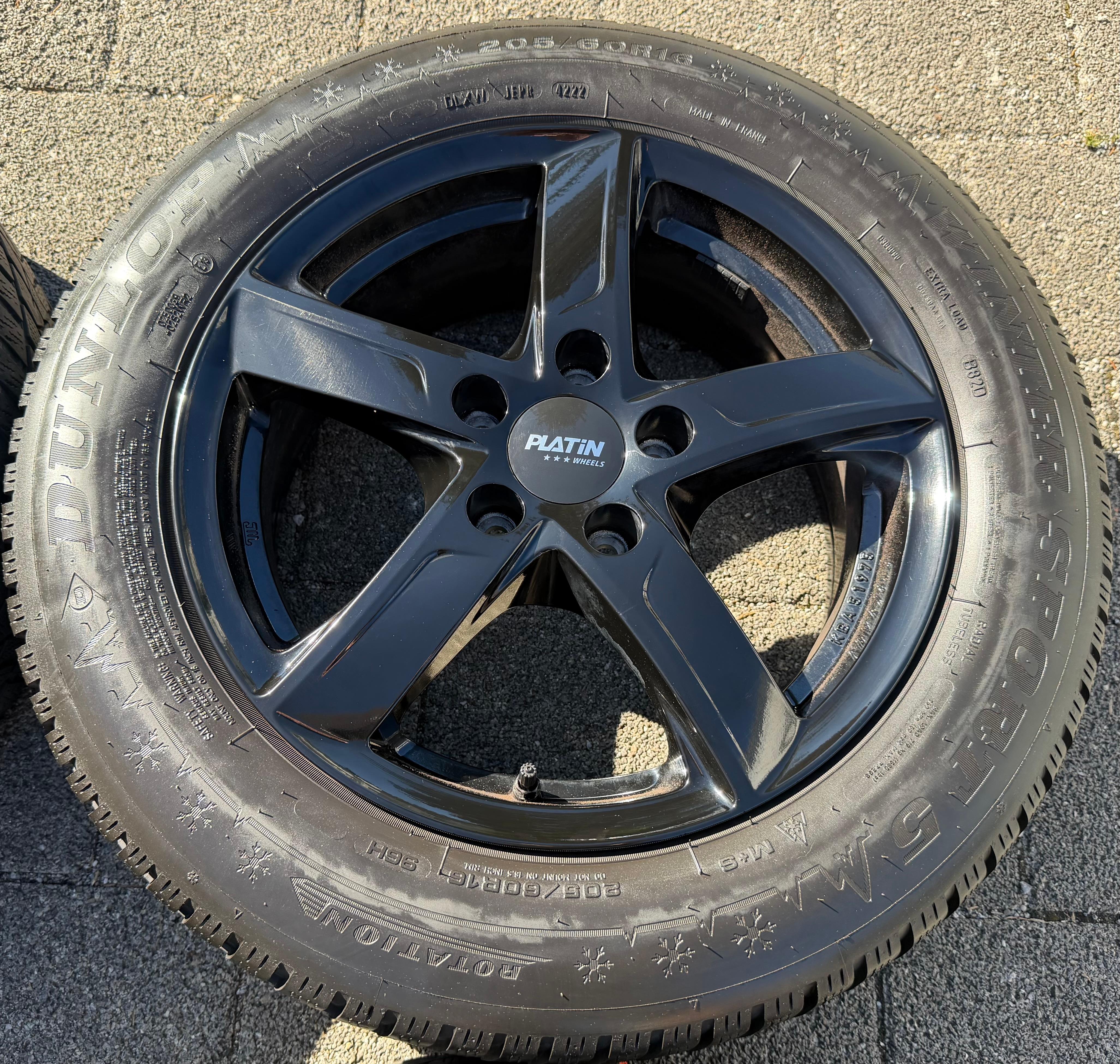 4 ALUFELGEN 16" VW TOURAN GOLF T-ROC CADDY AUDI A3 SEAT ALTEA SKODA LEON OCTAVIA