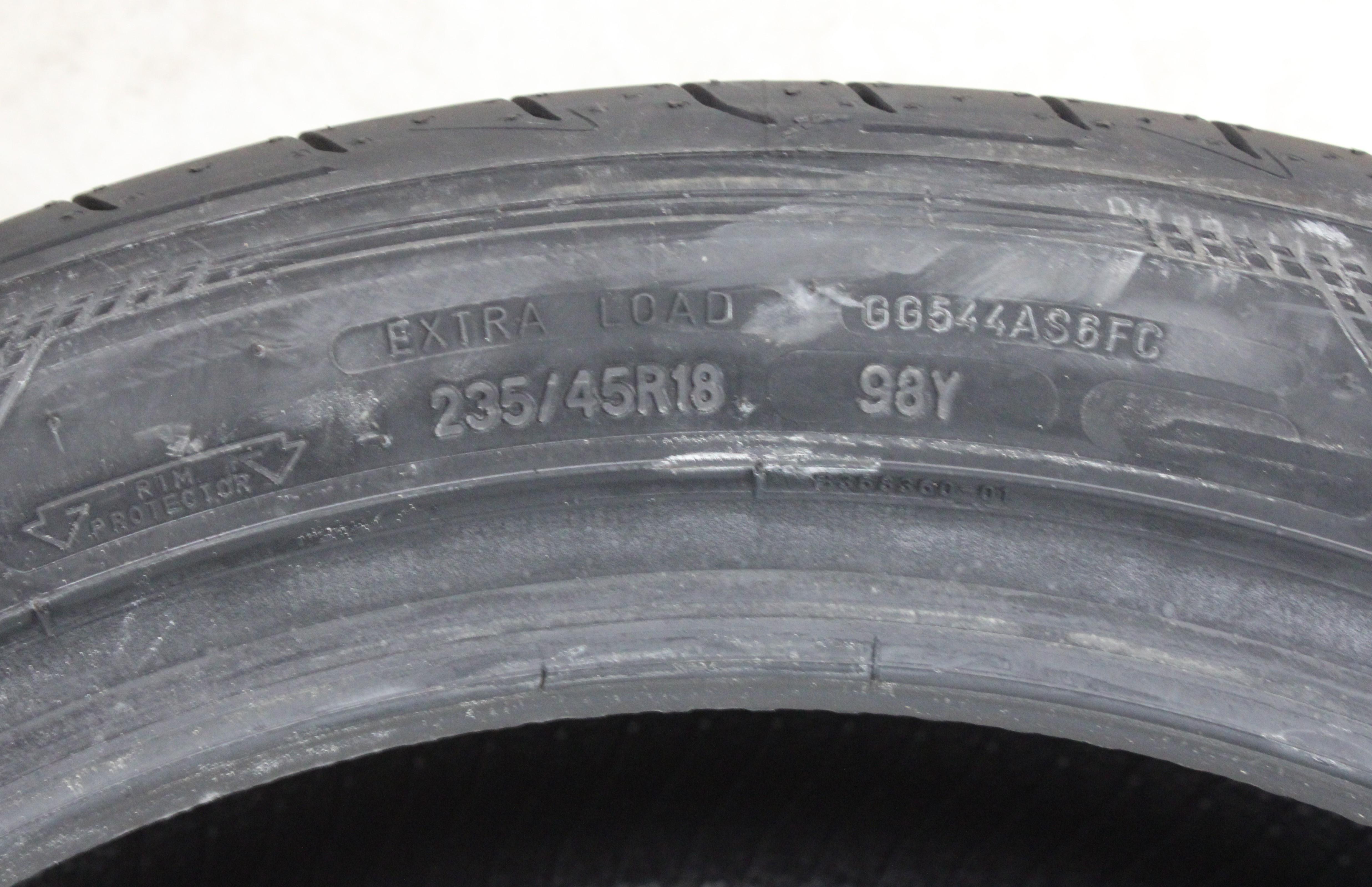 4 neumáticos de verano Goodyear Eagle F1 Asymmetric 5 2022 XL, 235/45R18 98Y, NUEVOS