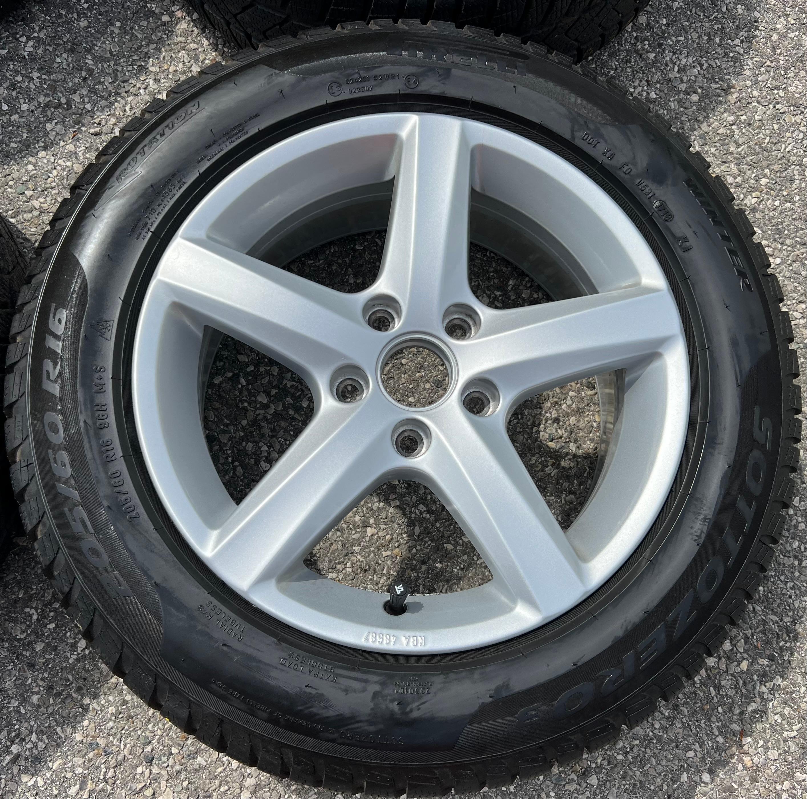 4 JANTES ALU ORIGINALES 16" VW PASSAT 3G B8 6,5x16 ET42 3AA071496A FREIHAUS