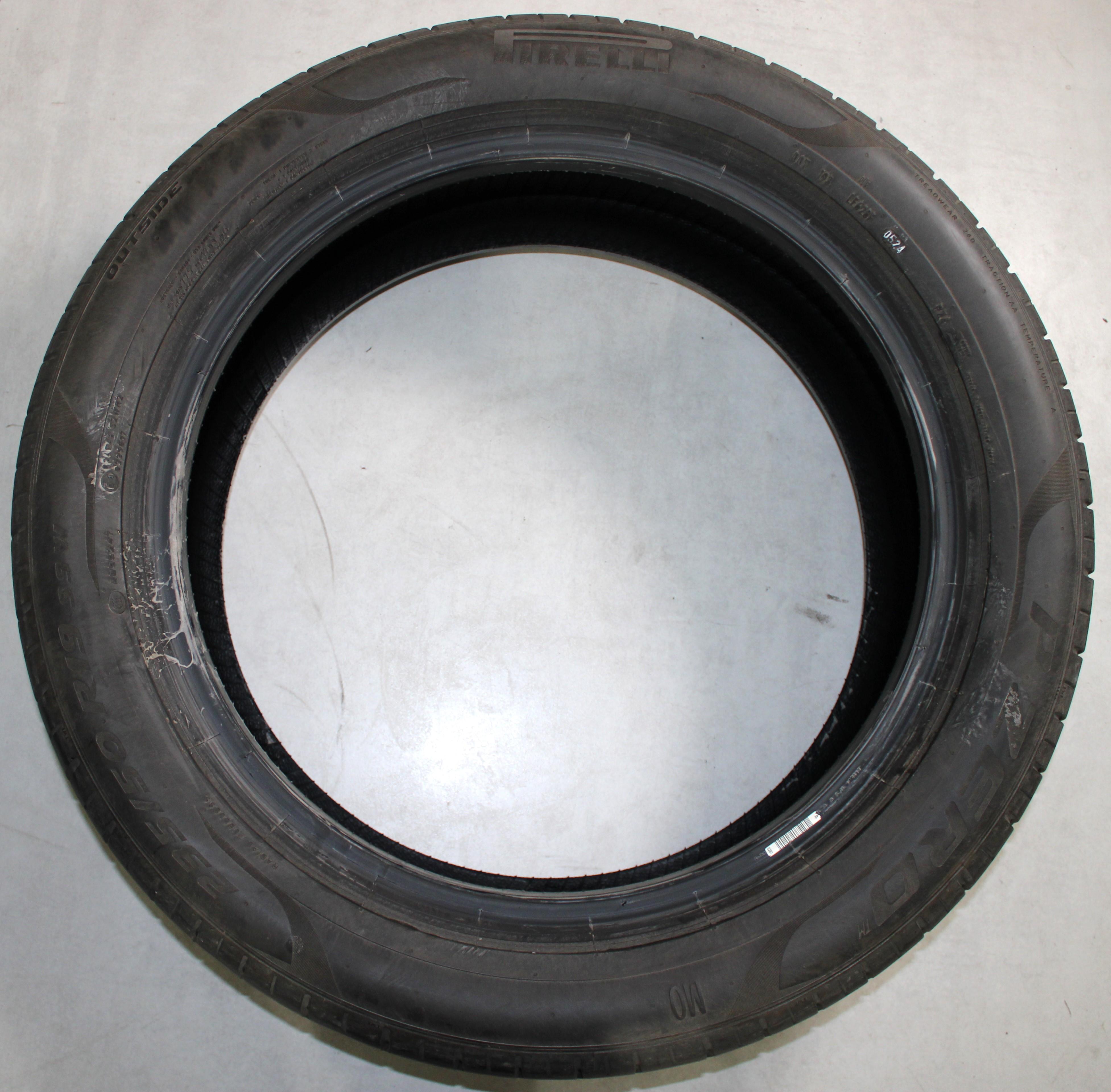 4 x 235/50R19 99W zomerbanden Pirelli Pzero PZ4 6-6,5mm 1x2023/3x2024 MO
