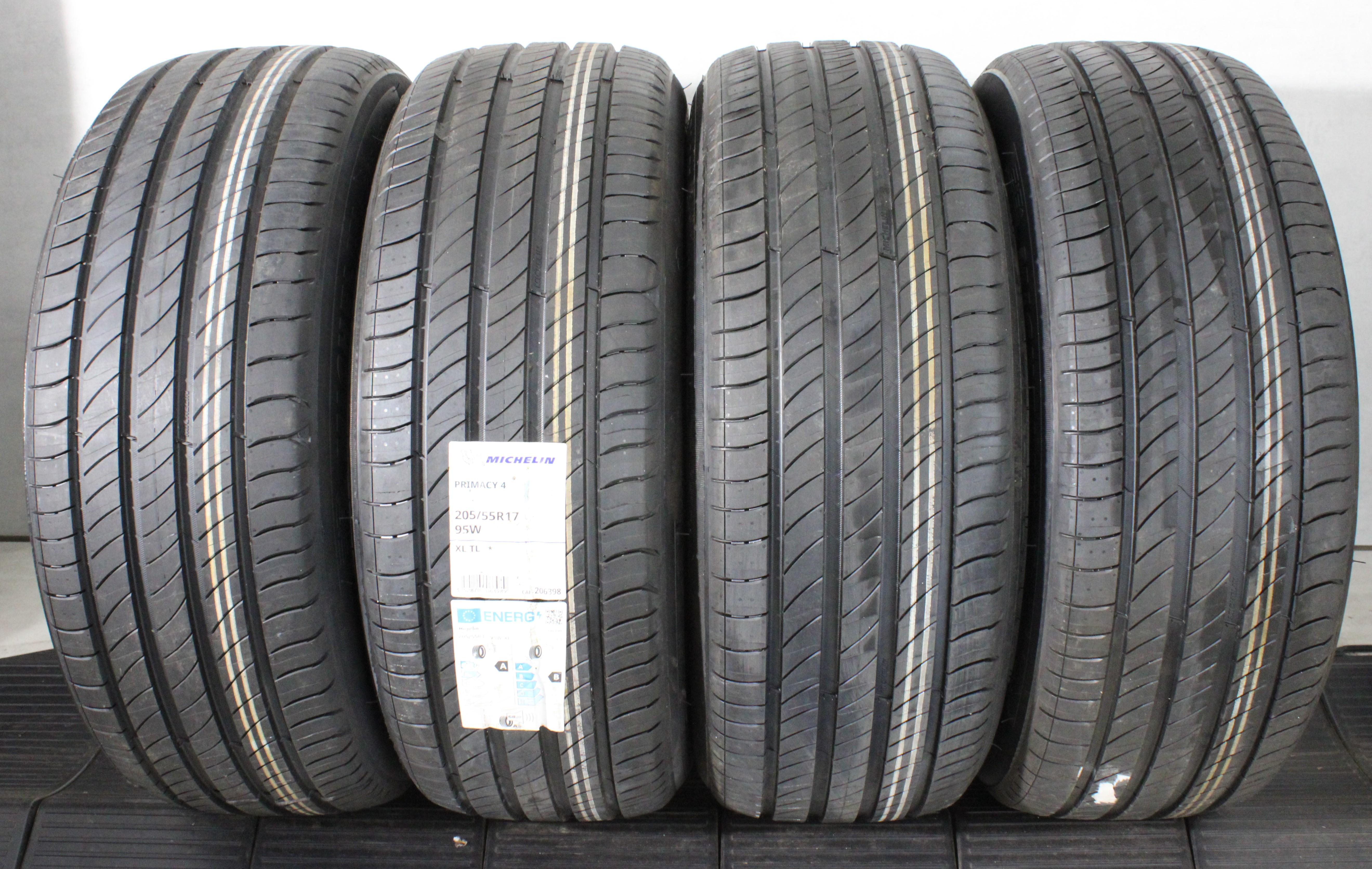 4 x 205/55R17 95W Sommerreifen Michelin Primacy 4 * 2023 XL