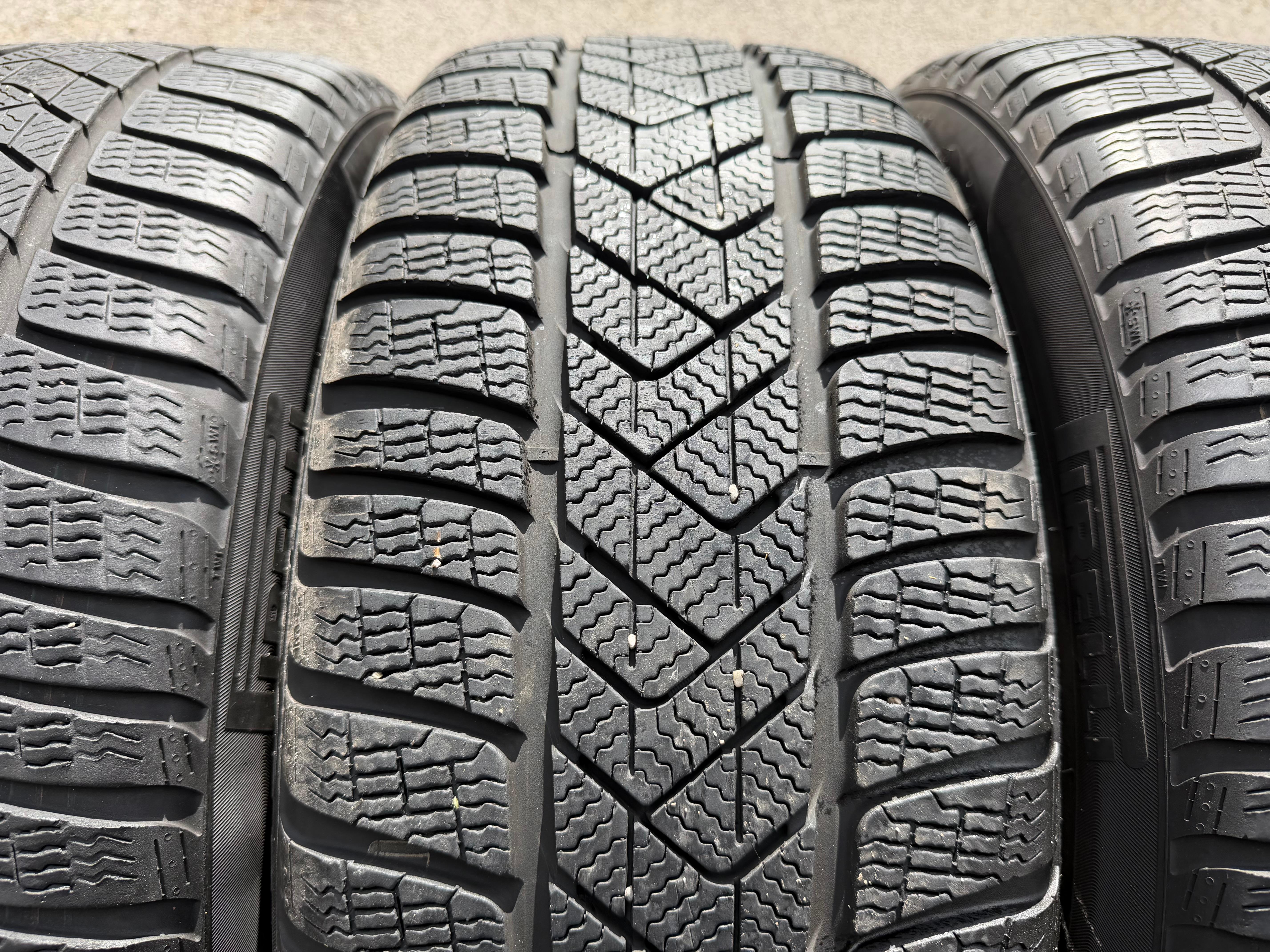 4 ruote complete in lega originali da 19" per inverno Audi A6 S6 C8 4K 4K0601025M 245/45R19 102V Pirelli