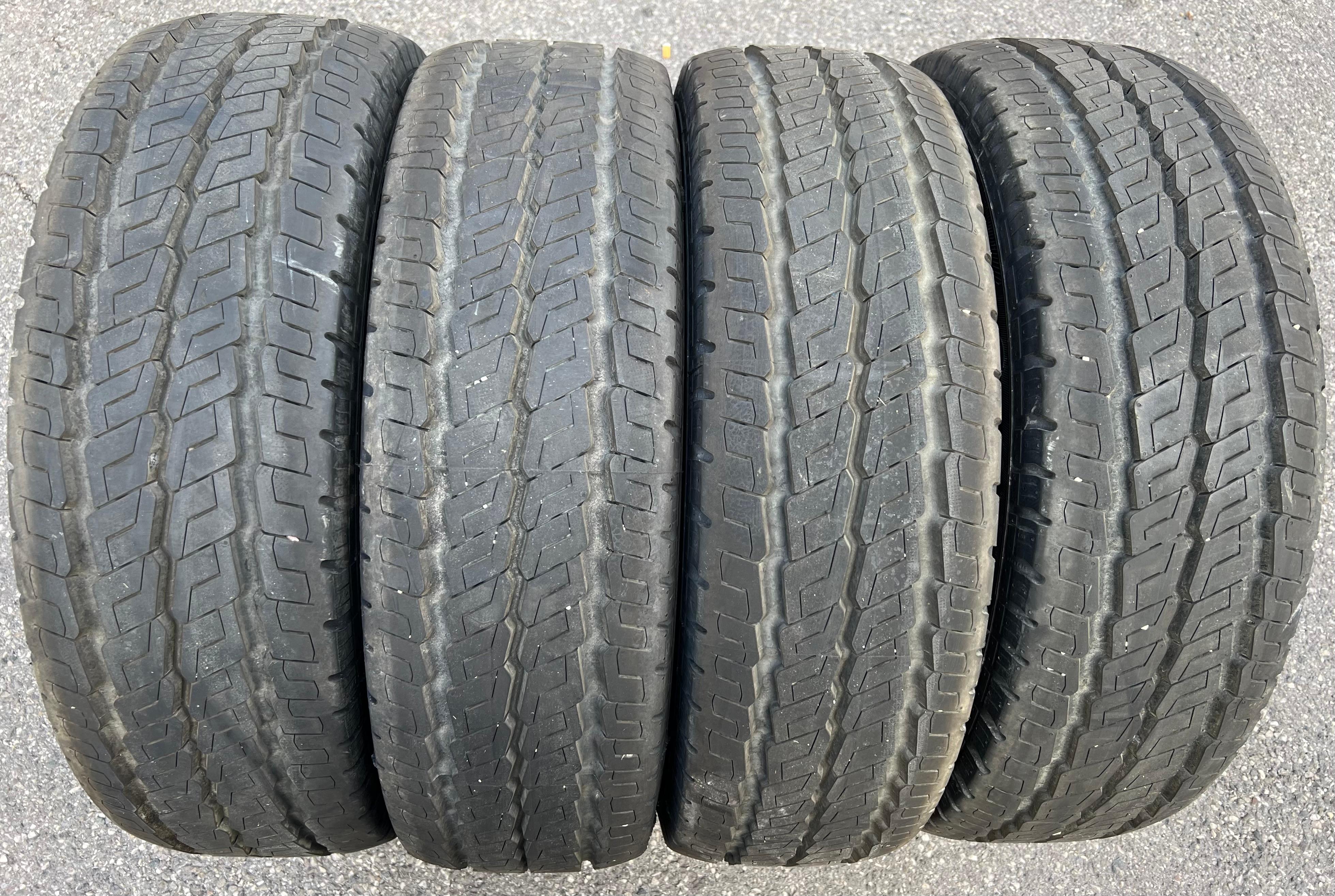 4 x 225/75R16C 116R zomerbanden Continental Vanco Camper 10mm 2022