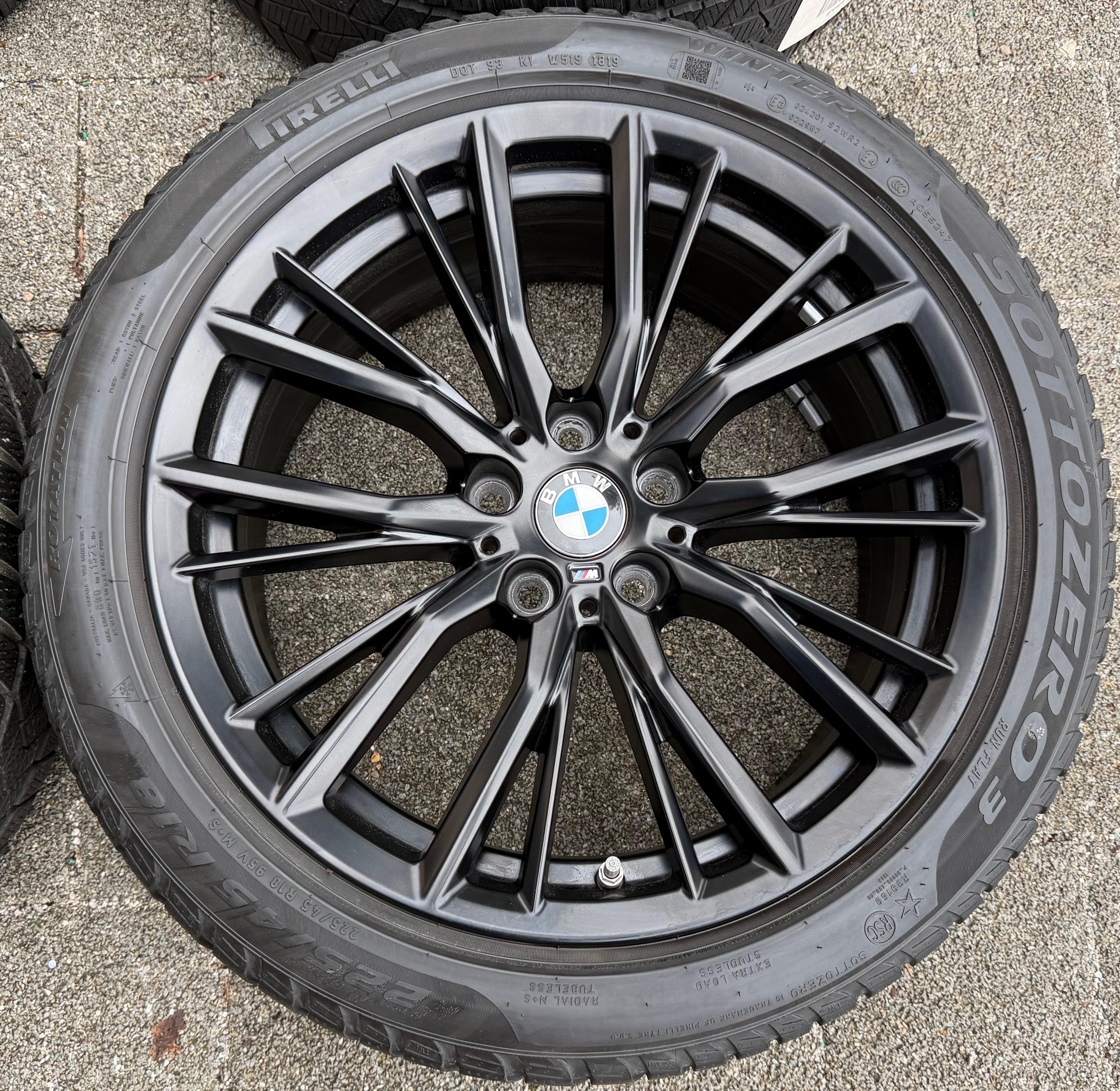 4 Original 18" Alu Winterräder BMW 3ER Reihe G20 G21 4ER G22 G23 2ER G42 M796 RDKS